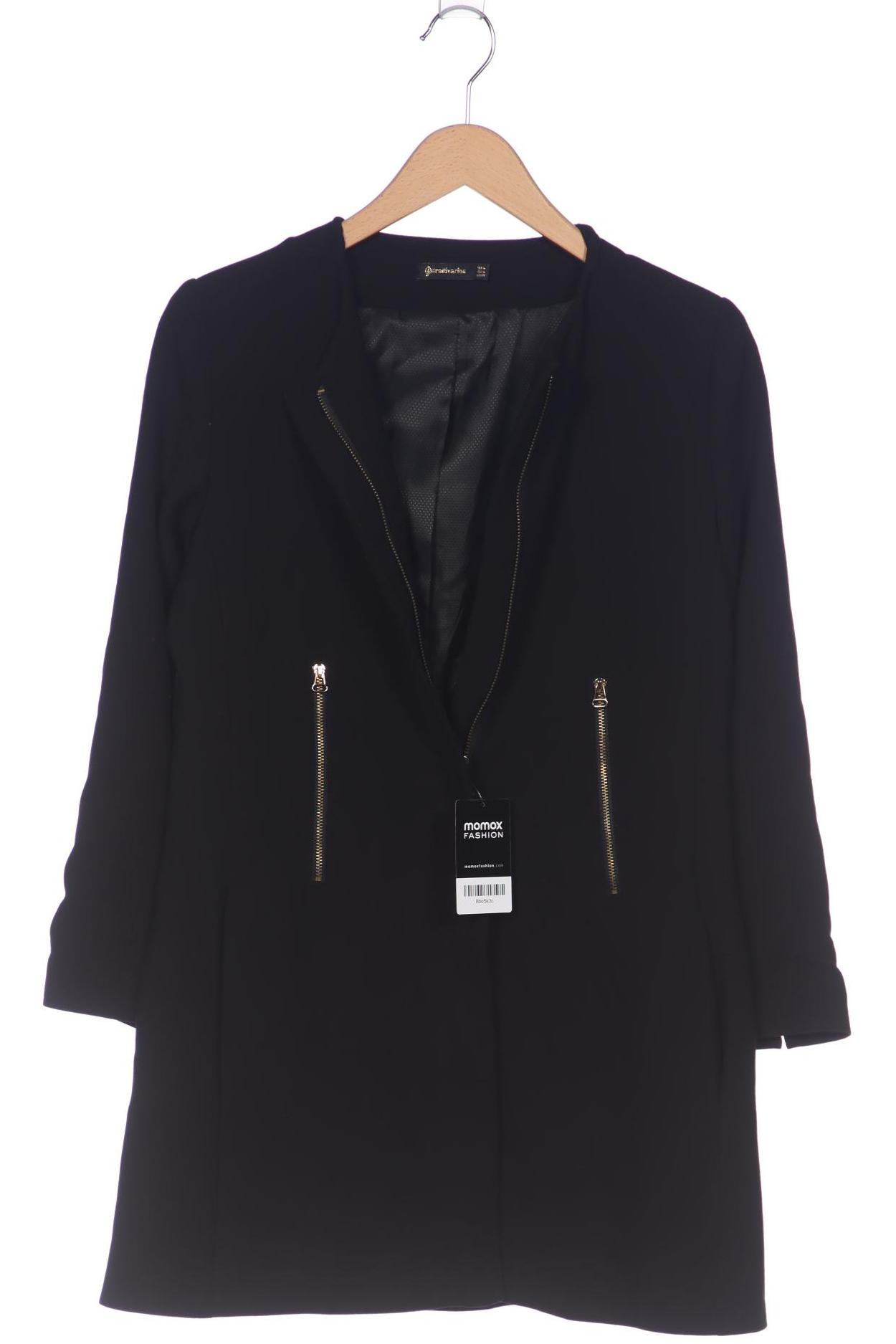 

Stradivarius Damen Mantel, schwarz, Gr. 38