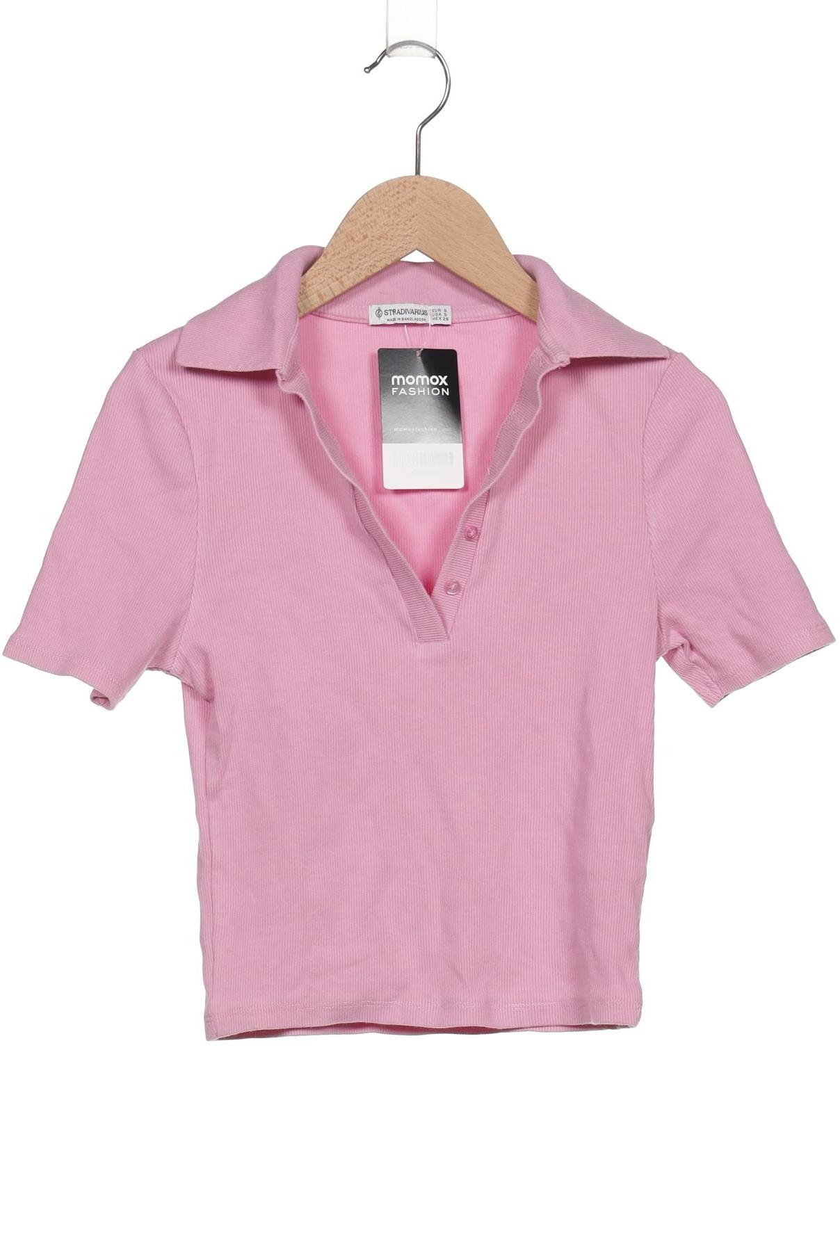 

Stradivarius Damen Poloshirt, pink, Gr. 36