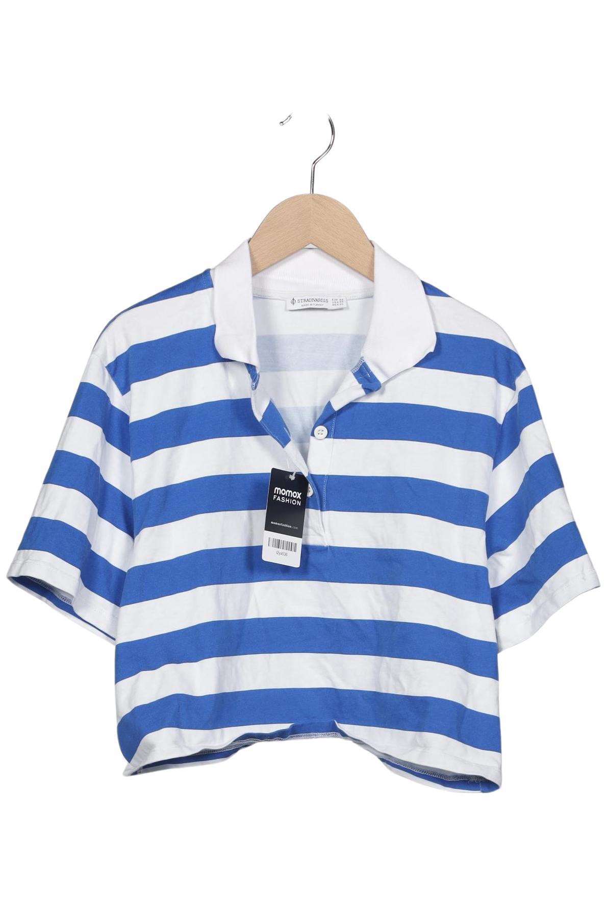 Thumbnail - Stradivarius Damen Poloshirt, blau, Gr. 34