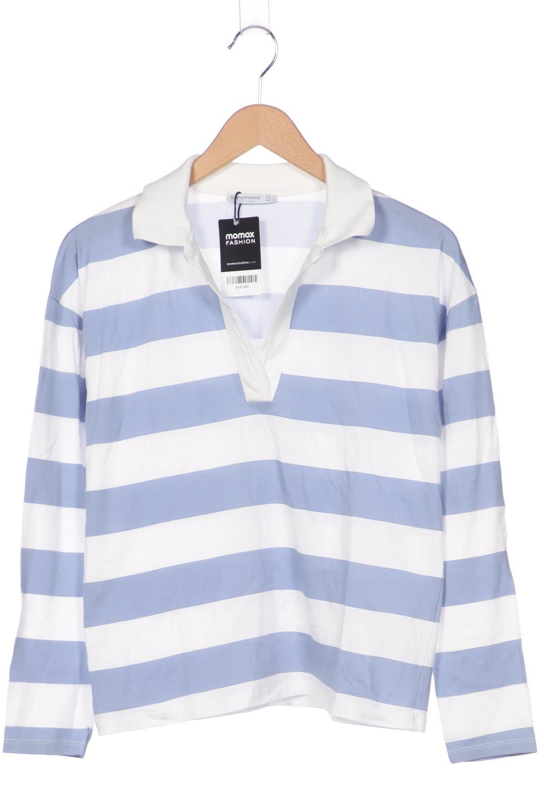 

Stradivarius Damen Poloshirt, blau, Gr. 36
