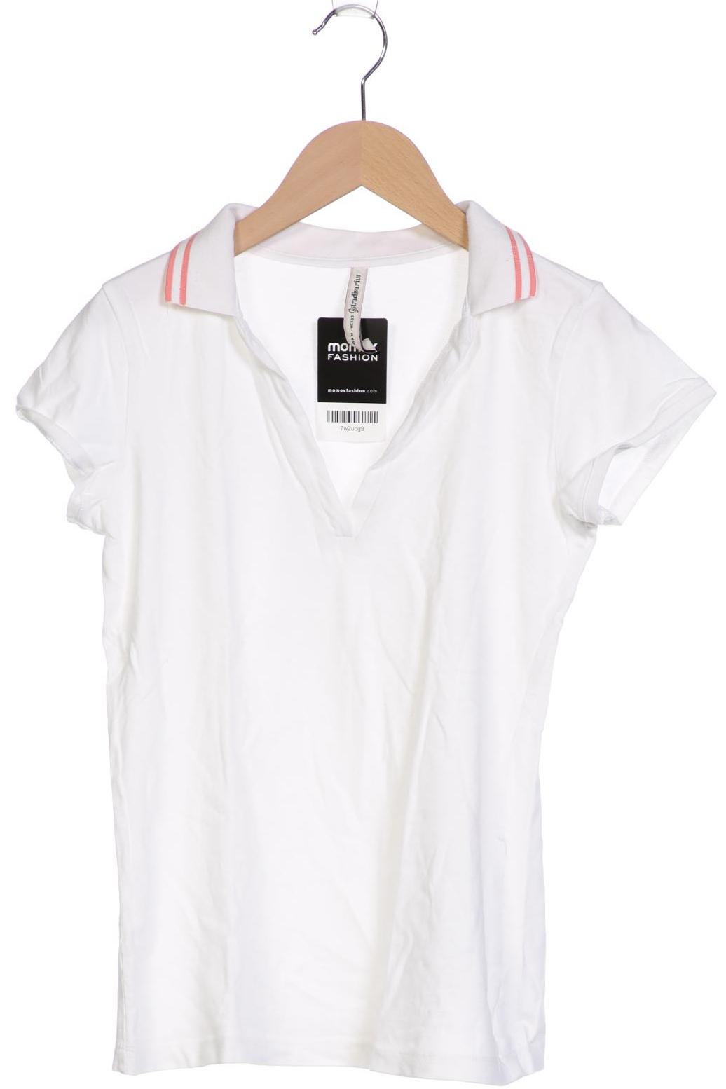 

Stradivarius Damen Poloshirt, weiß, Gr. 38