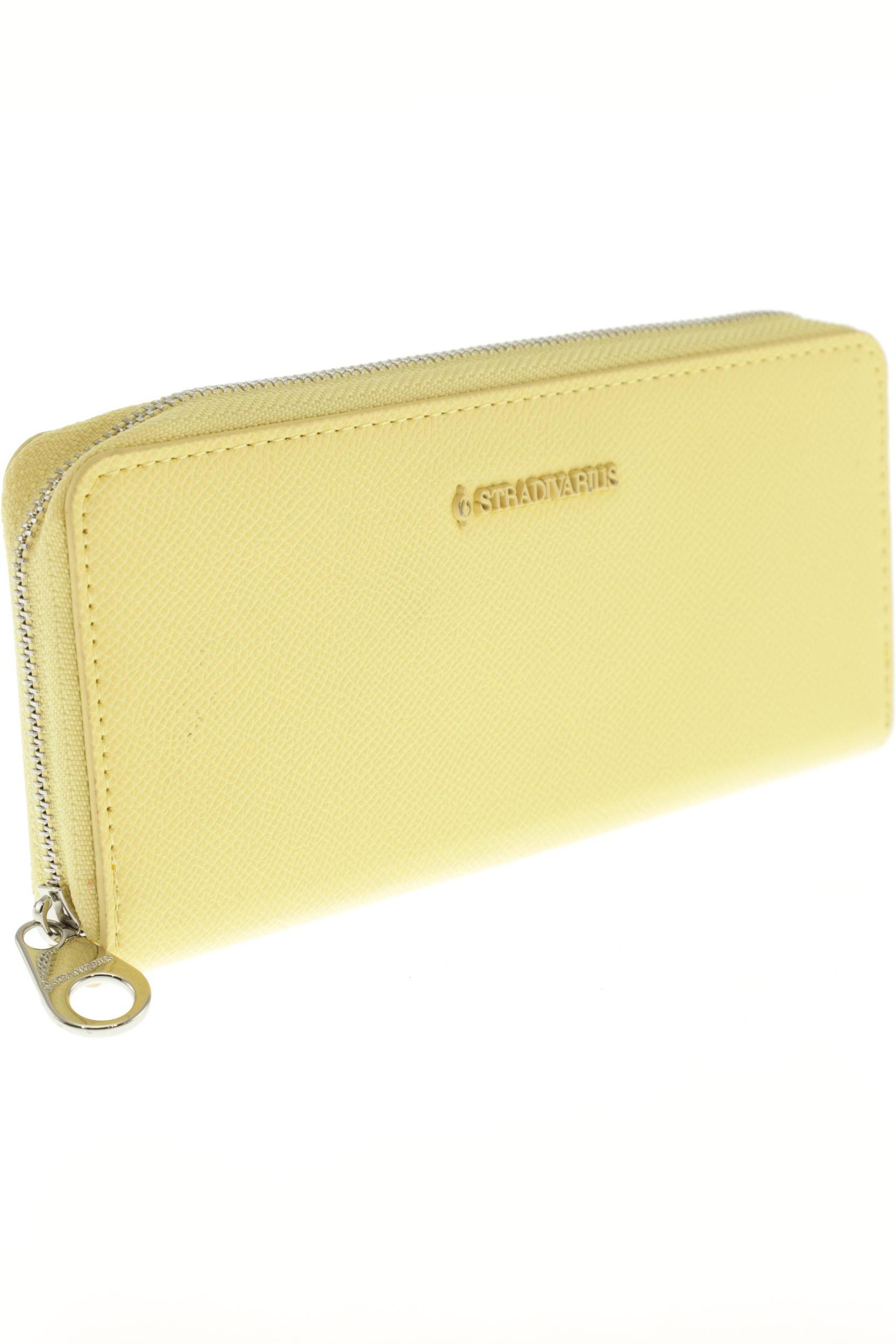 

Stradivarius Damen Portemonnaie, gelb, Gr.