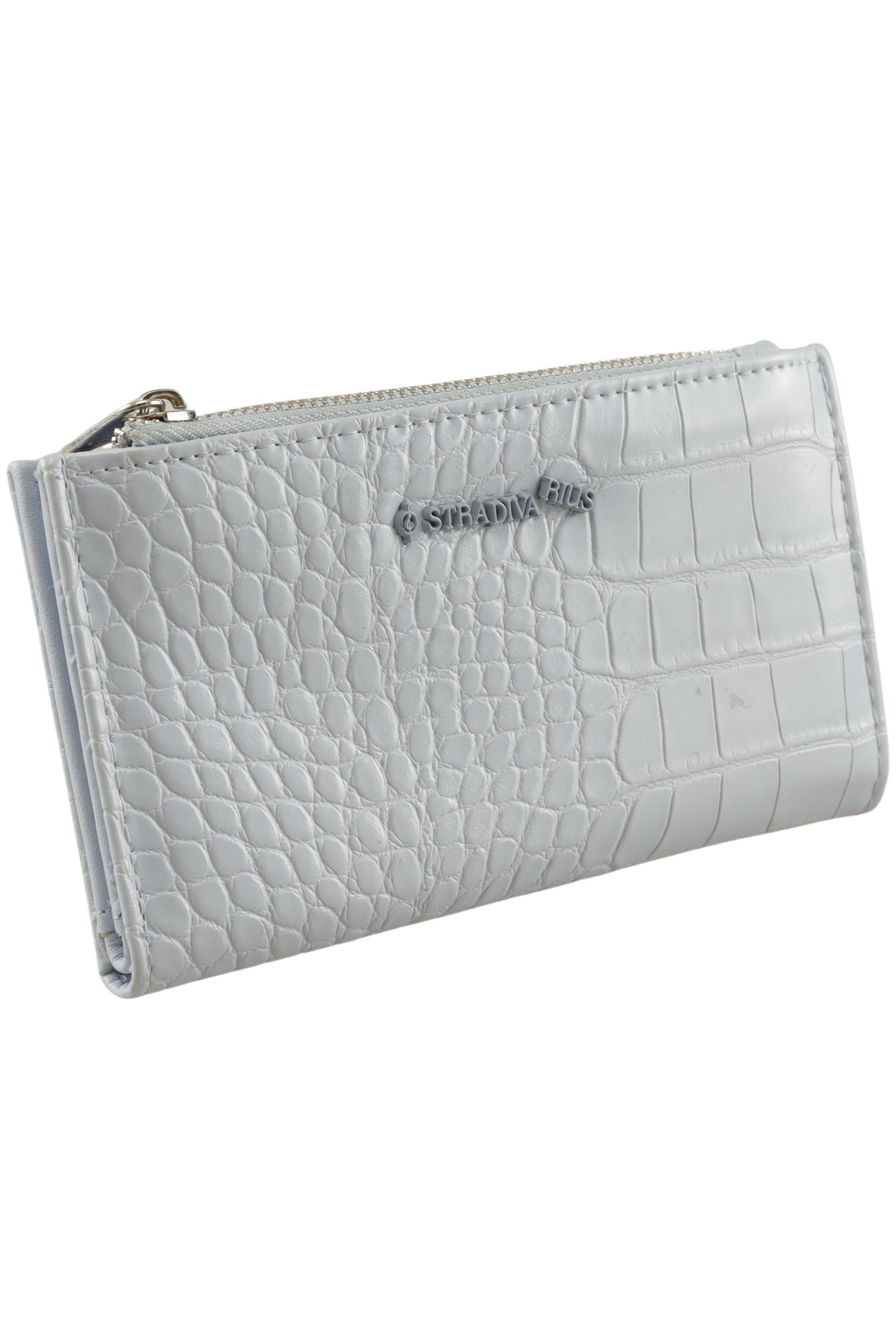 

Stradivarius Damen Portemonnaie, hellblau, Gr.