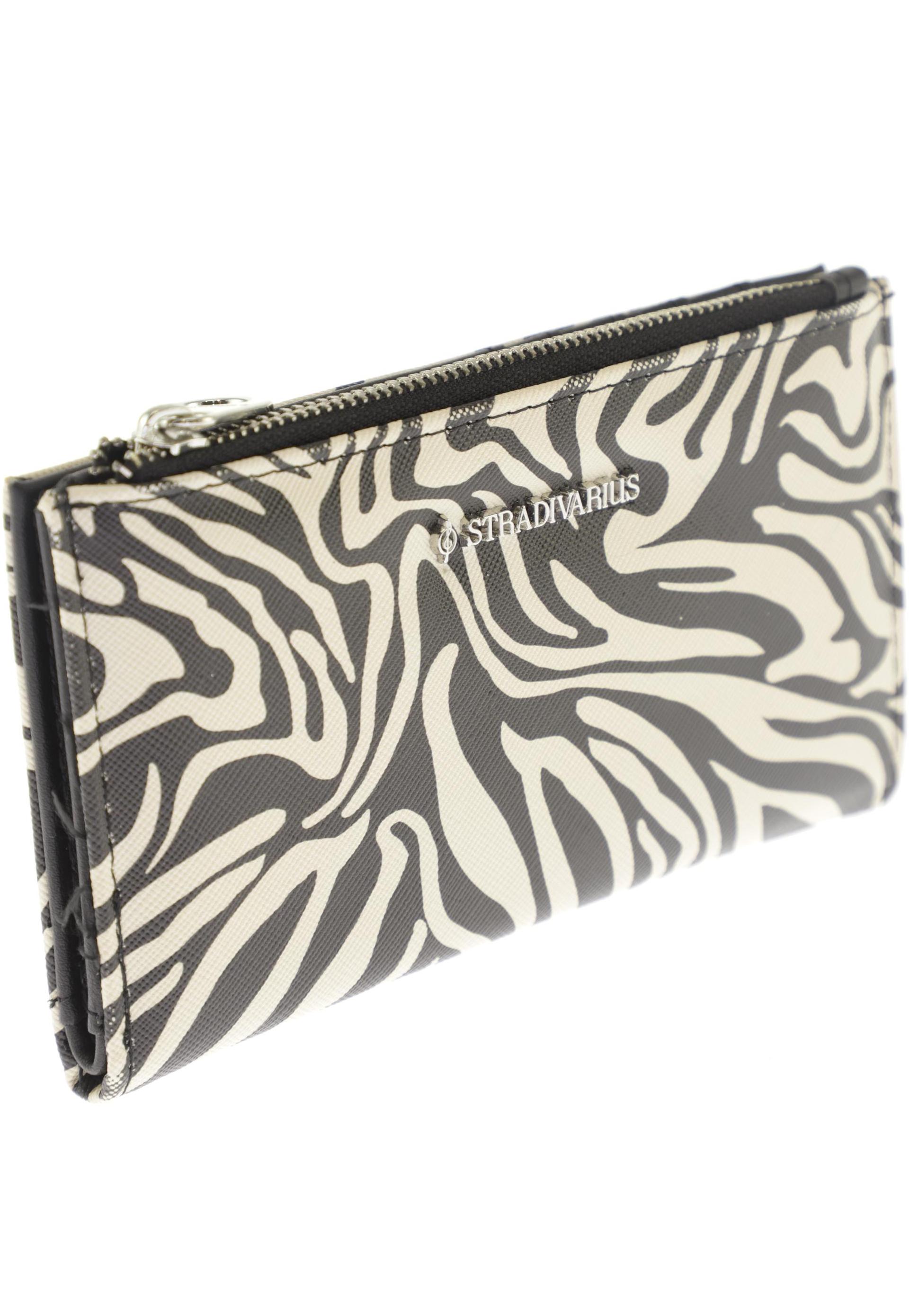 

Stradivarius Damen Portemonnaie, schwarz, Gr.