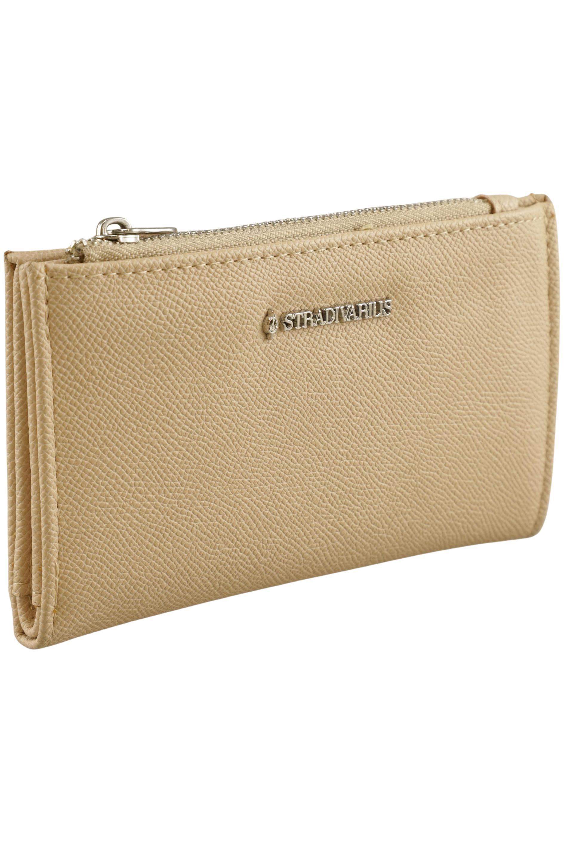 

Stradivarius Damen Portemonnaie, beige, Gr.