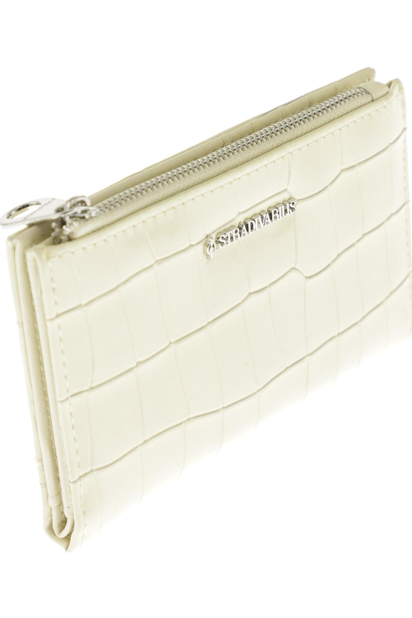 

Stradivarius Damen Portemonnaie, cremeweiß, Gr.