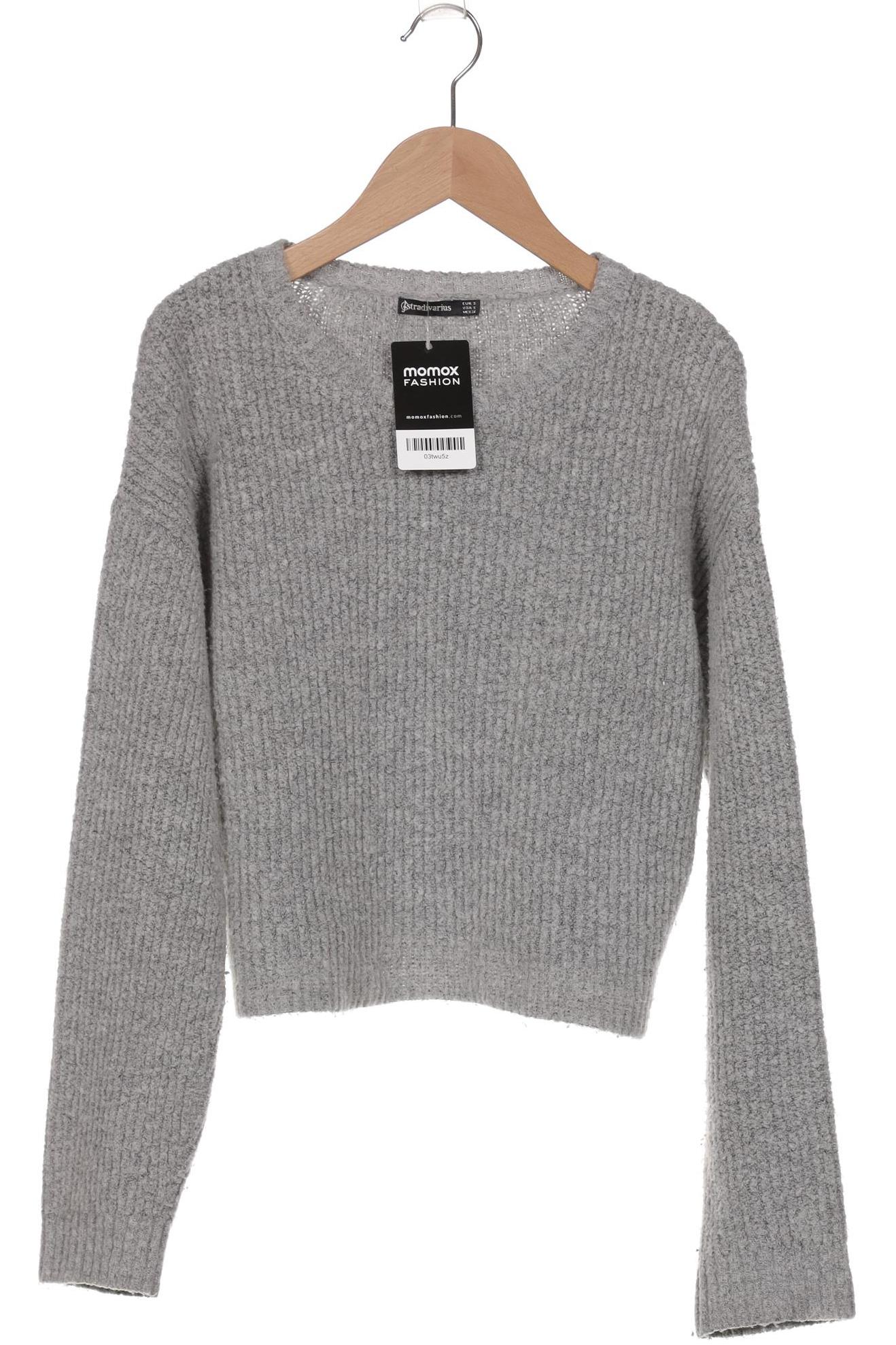 

Stradivarius Damen Pullover, grau, Gr. 36