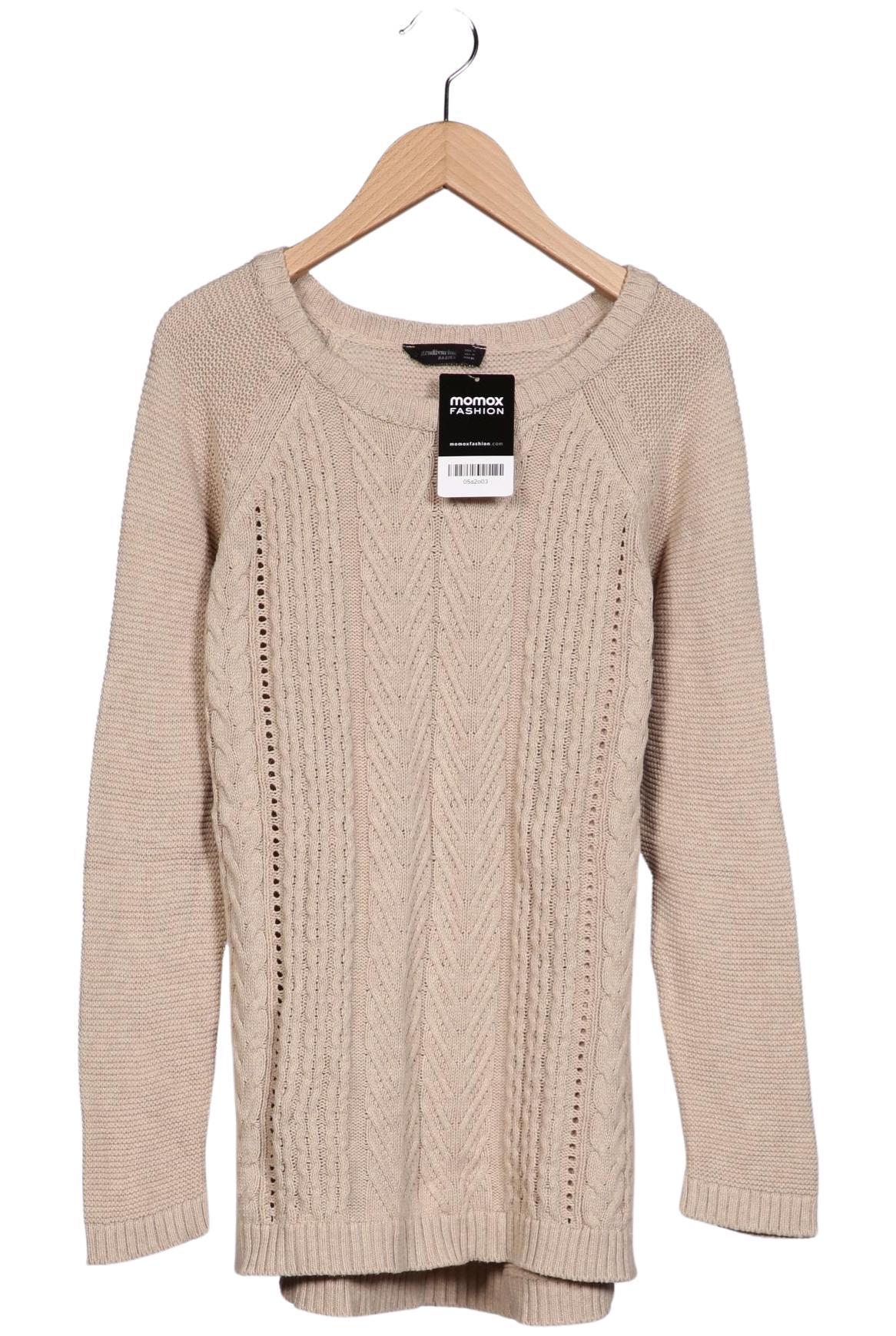 

Stradivarius Damen Pullover, beige, Gr. 38
