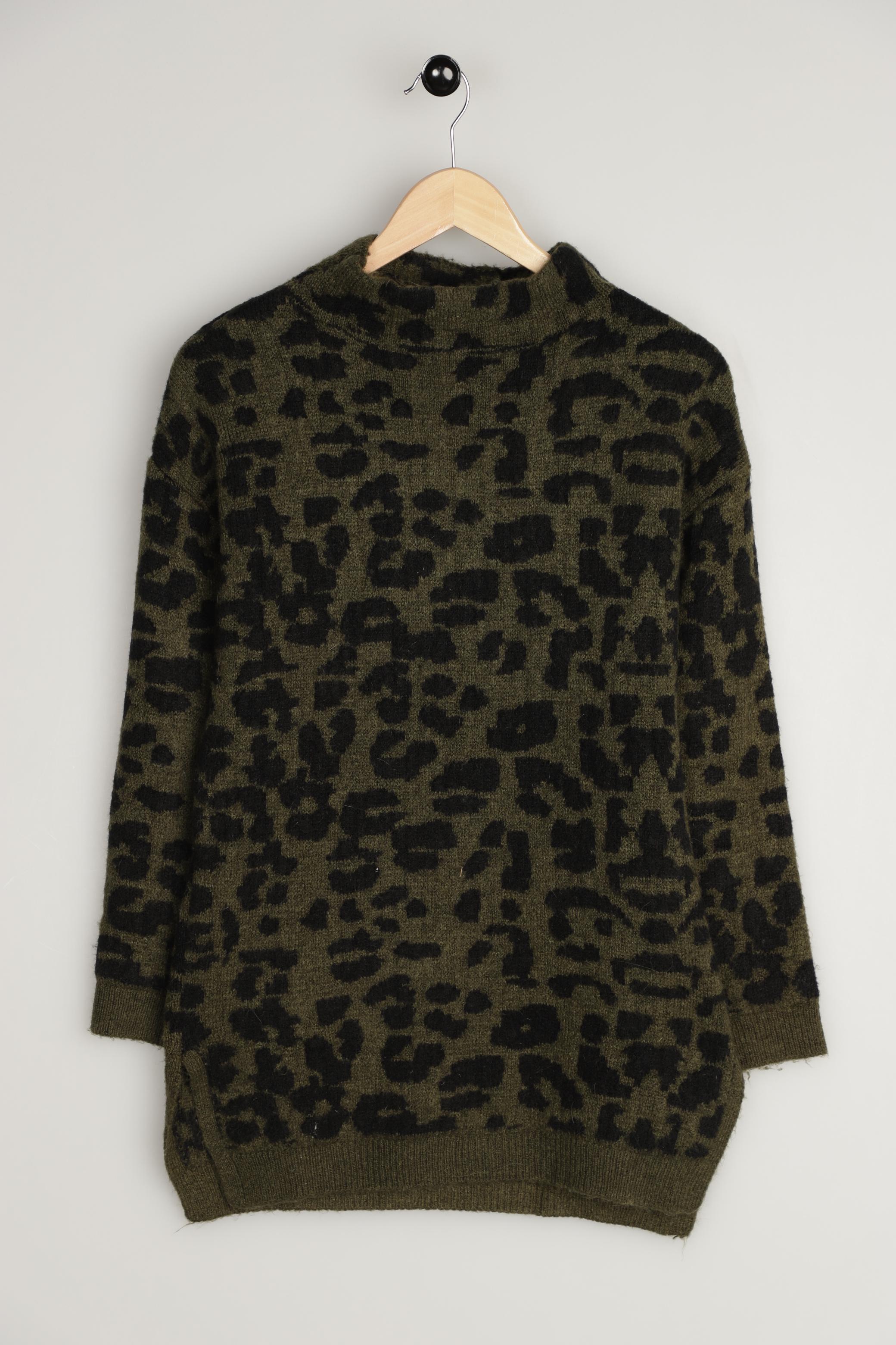 

Stradivarius Damen Pullover, grün, Gr. 38