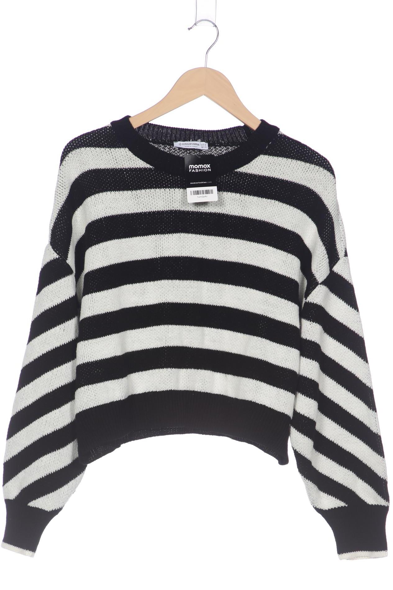 

Stradivarius Damen Pullover, schwarz, Gr. 38