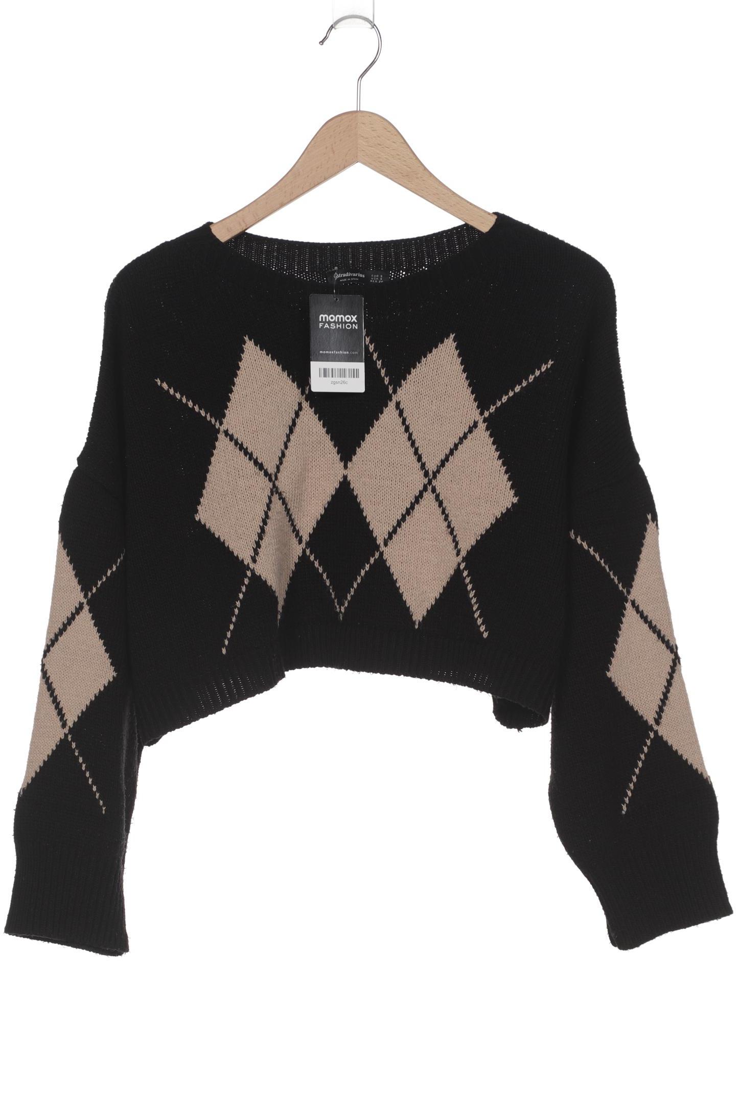 

Stradivarius Damen Pullover, schwarz, Gr. 36