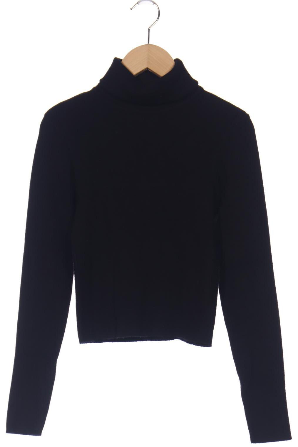 

Stradivarius Damen Pullover, schwarz