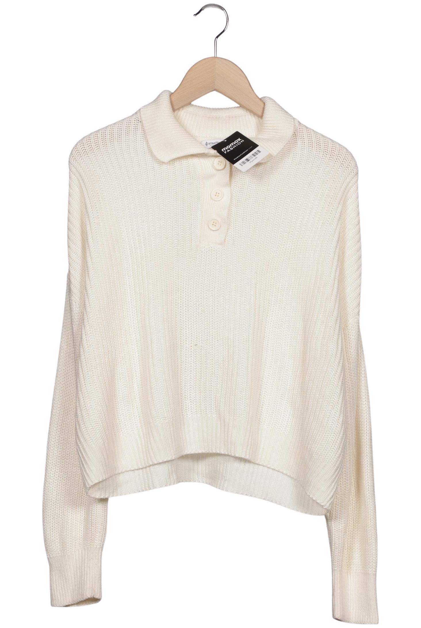 

Stradivarius Damen Pullover, cremeweiß, Gr. 36