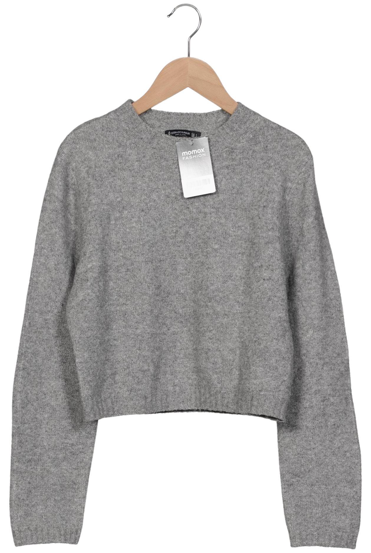 

Stradivarius Damen Pullover, grau, Gr. 42
