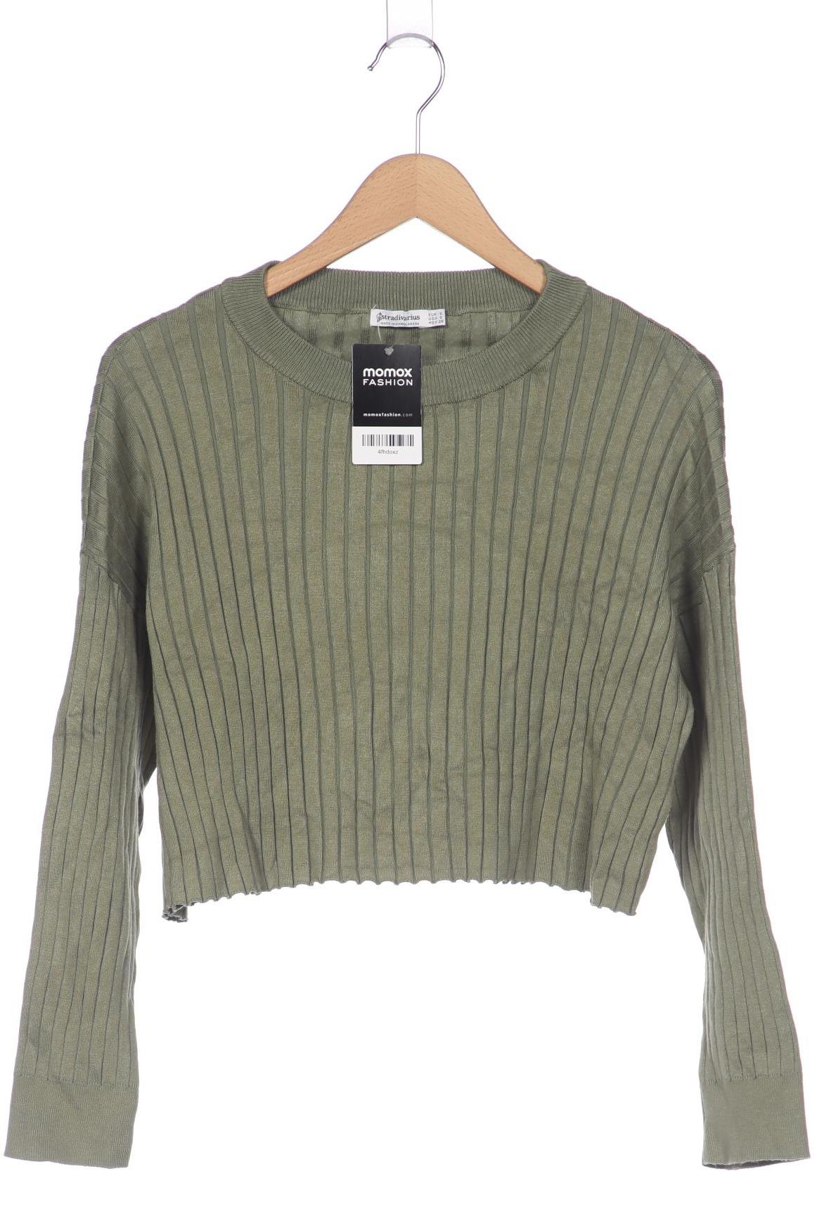 

Stradivarius Damen Pullover, grün, Gr. 36