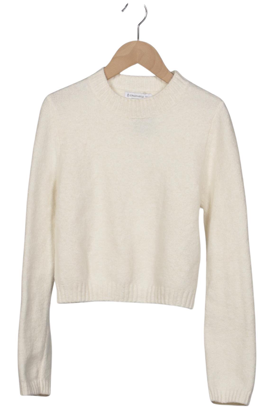 

Stradivarius Damen Pullover, cremeweiß, Gr. 42