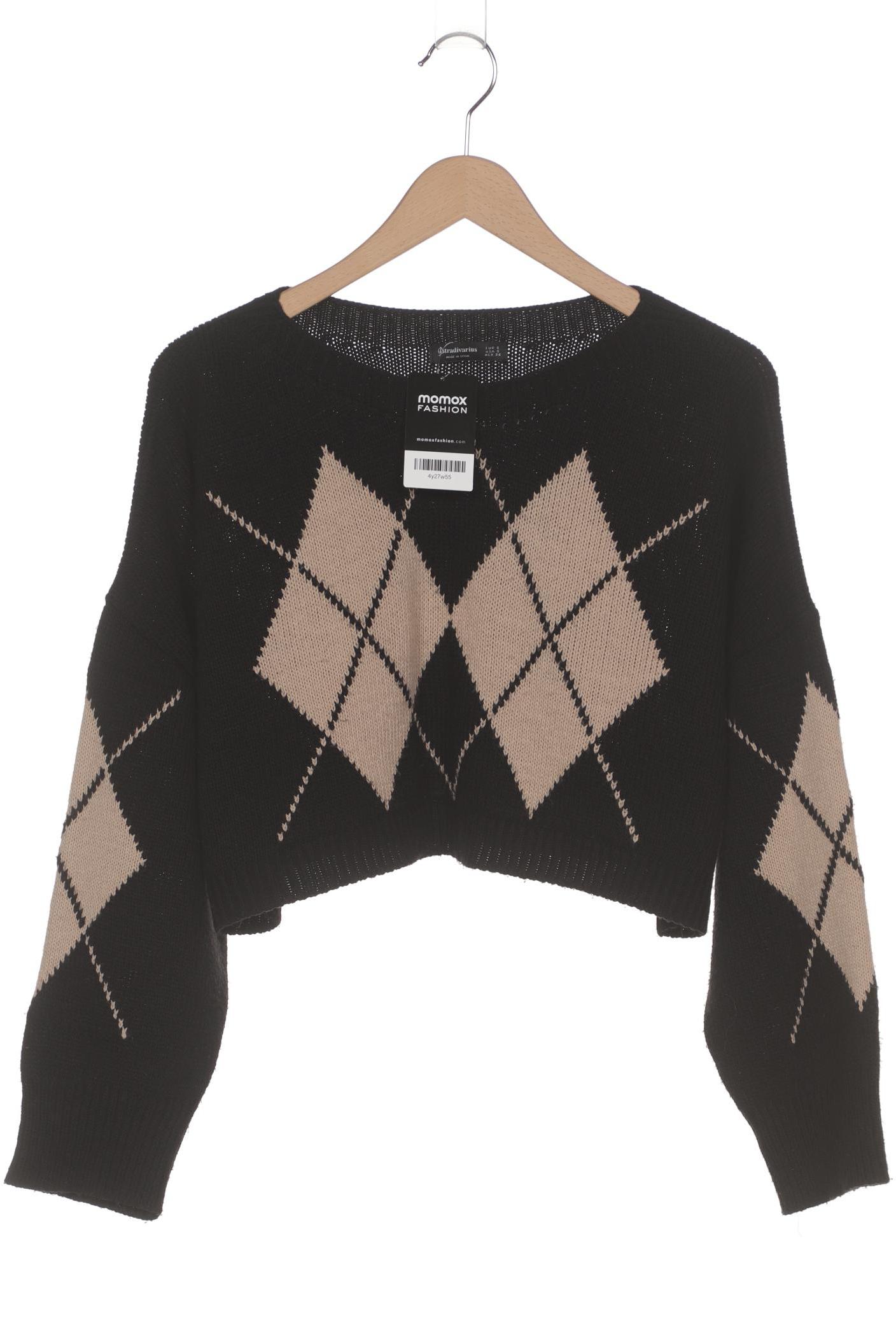 

Stradivarius Damen Pullover, schwarz, Gr. 36