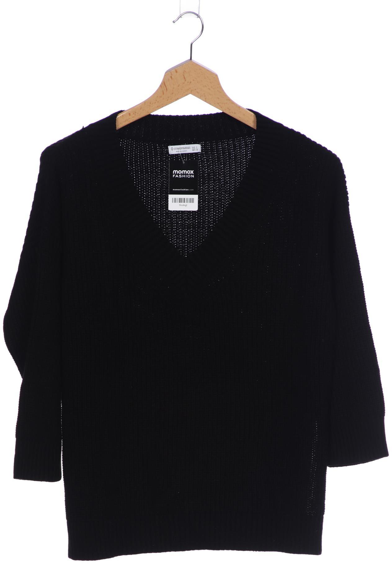 

Stradivarius Damen Pullover, schwarz, Gr. 36