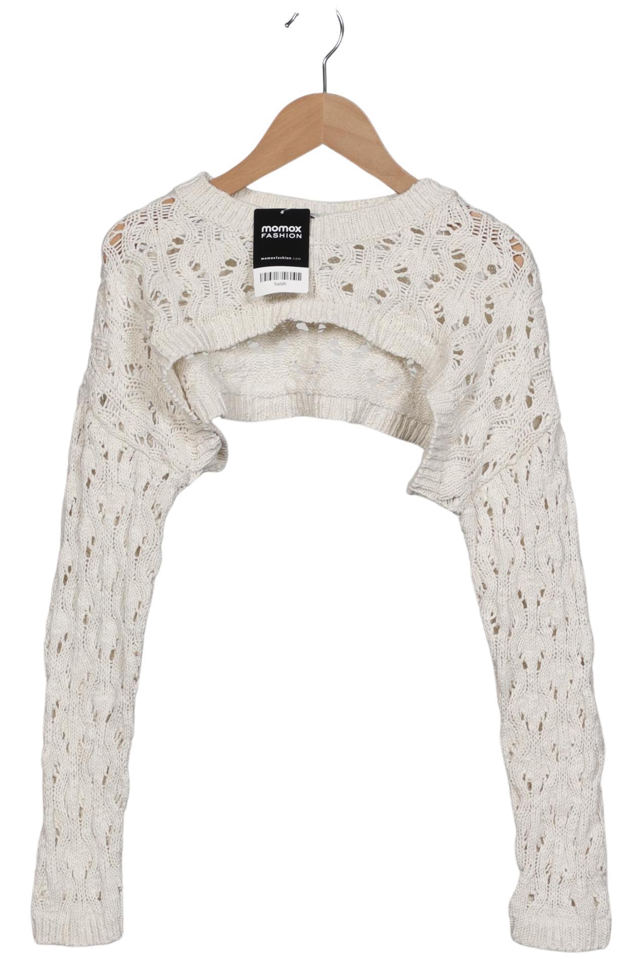 

Stradivarius Damen Pullover, cremeweiß, Gr. 36