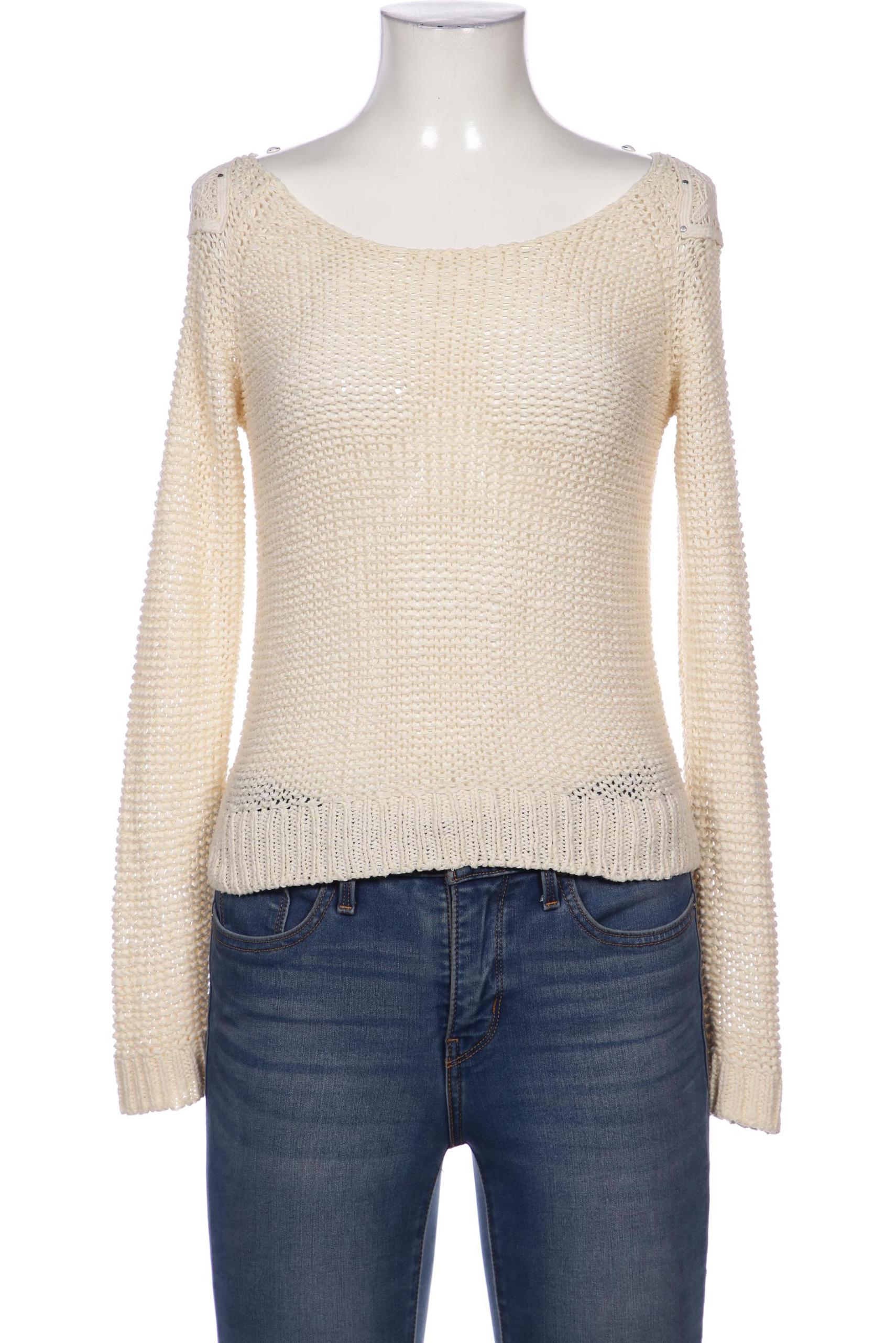 

Stradivarius Damen Pullover, cremeweiß, Gr. 36