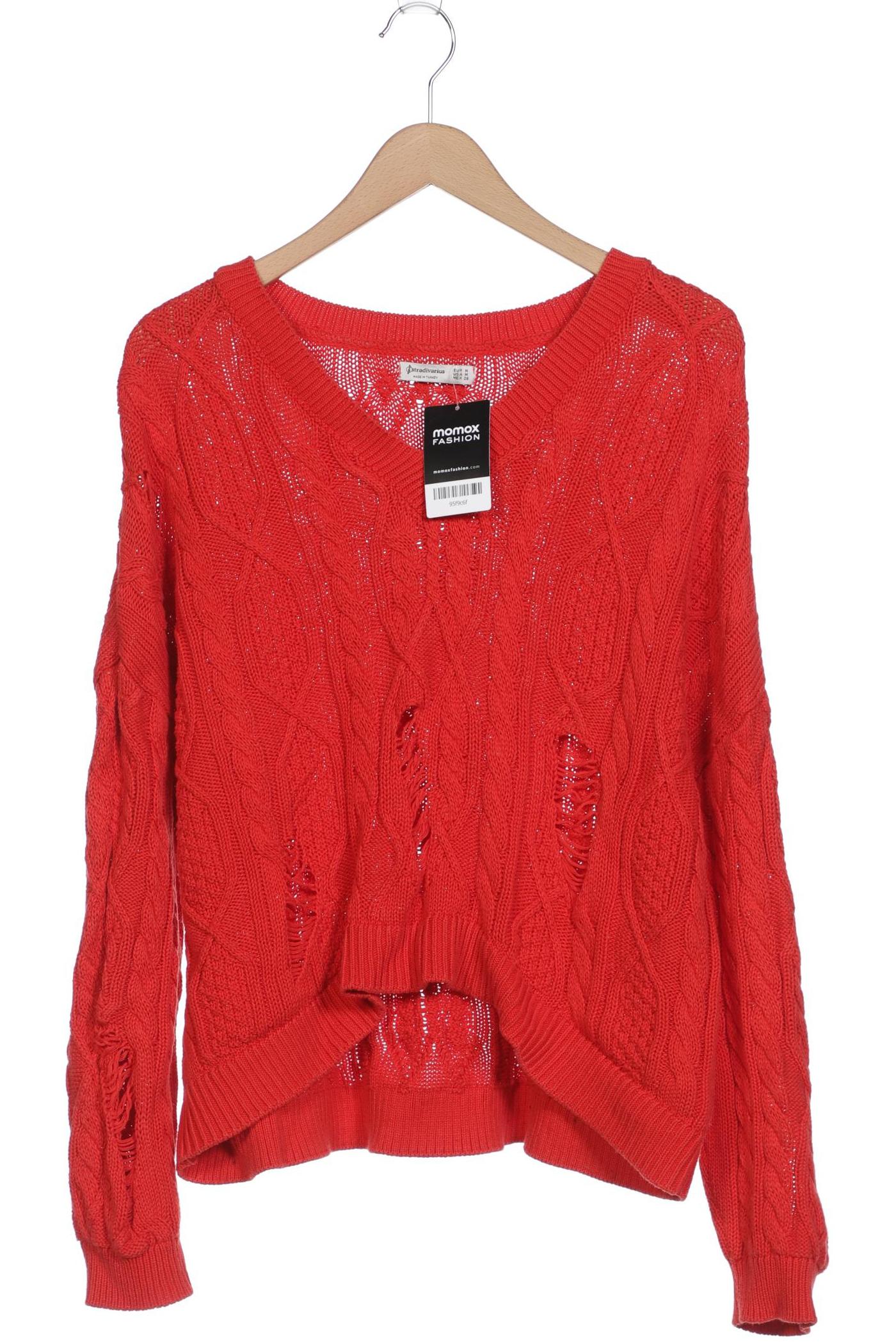 

Stradivarius Damen Pullover, rot, Gr. 38