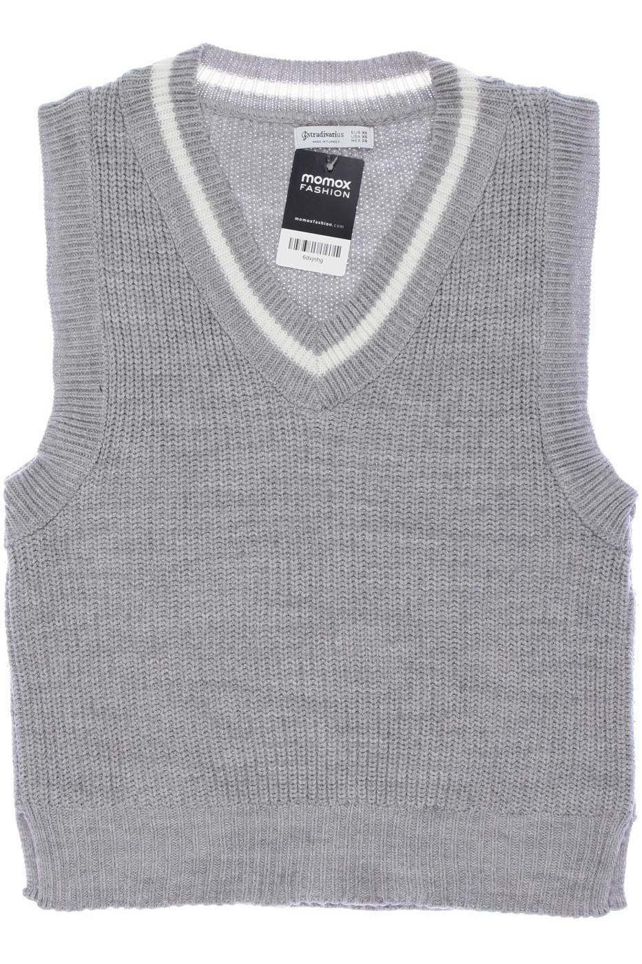 

Stradivarius Damen Pullover, grau, Gr. 34