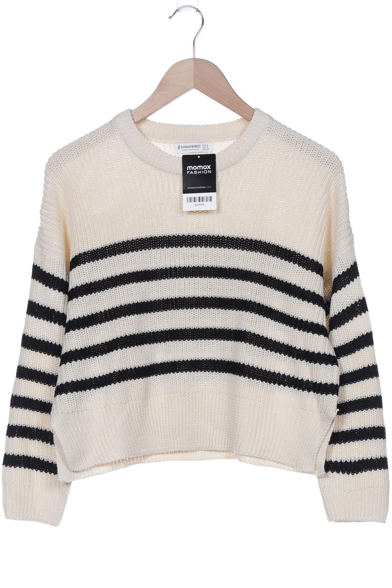 

Stradivarius Damen Pullover, cremeweiß, Gr. 36