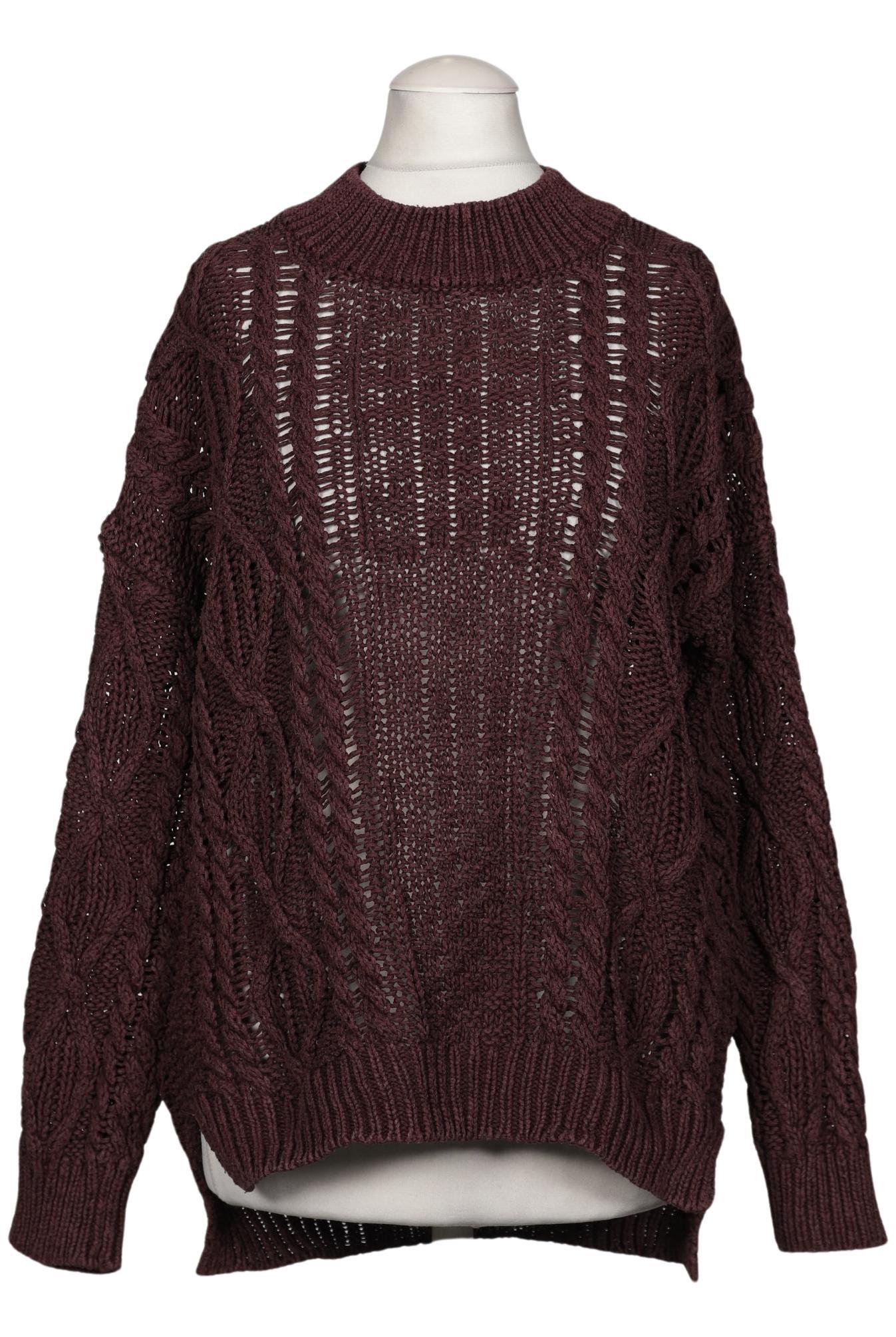 

Stradivarius Damen Pullover, bordeaux, Gr. 36
