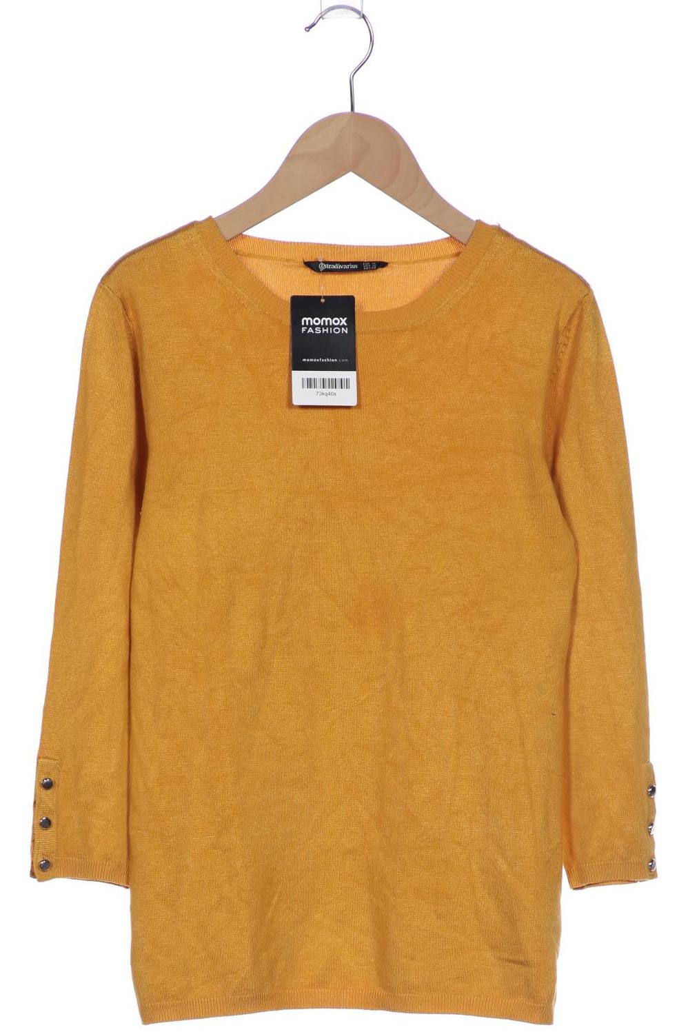 

Stradivarius Damen Pullover, gelb, Gr. 38