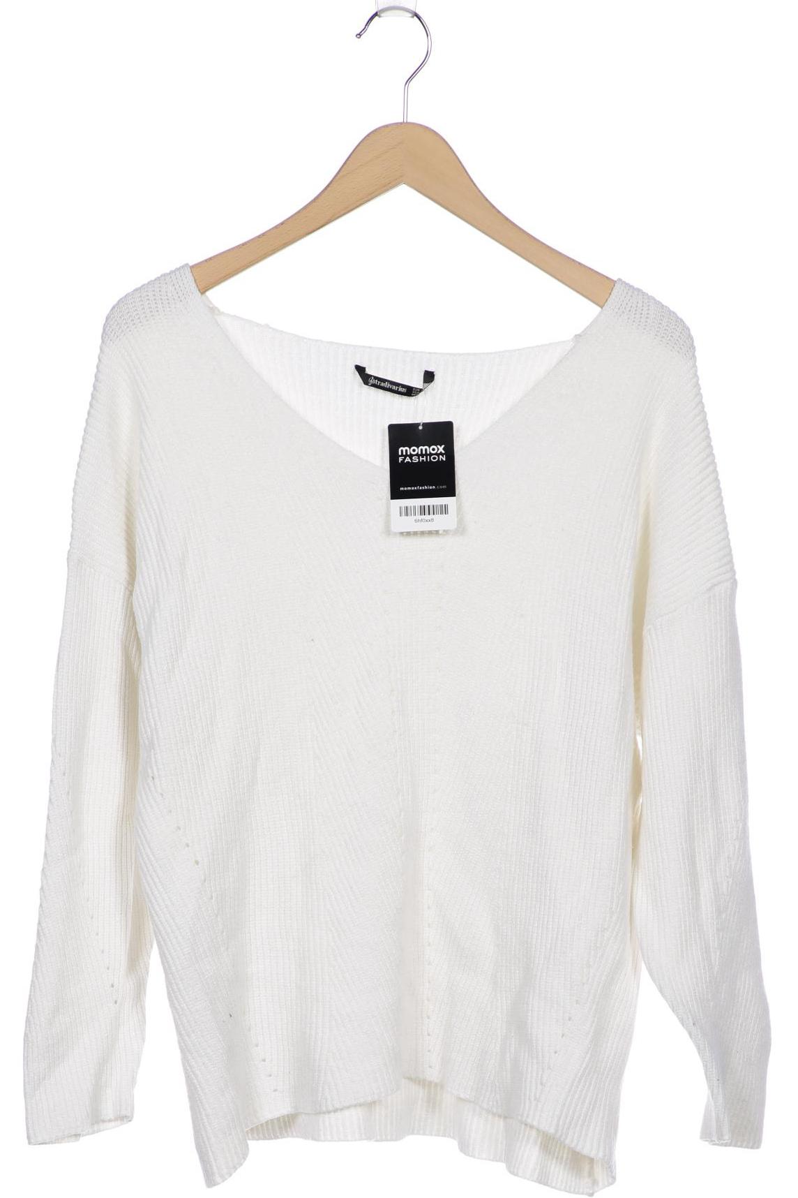 

Stradivarius Damen Pullover, weiß