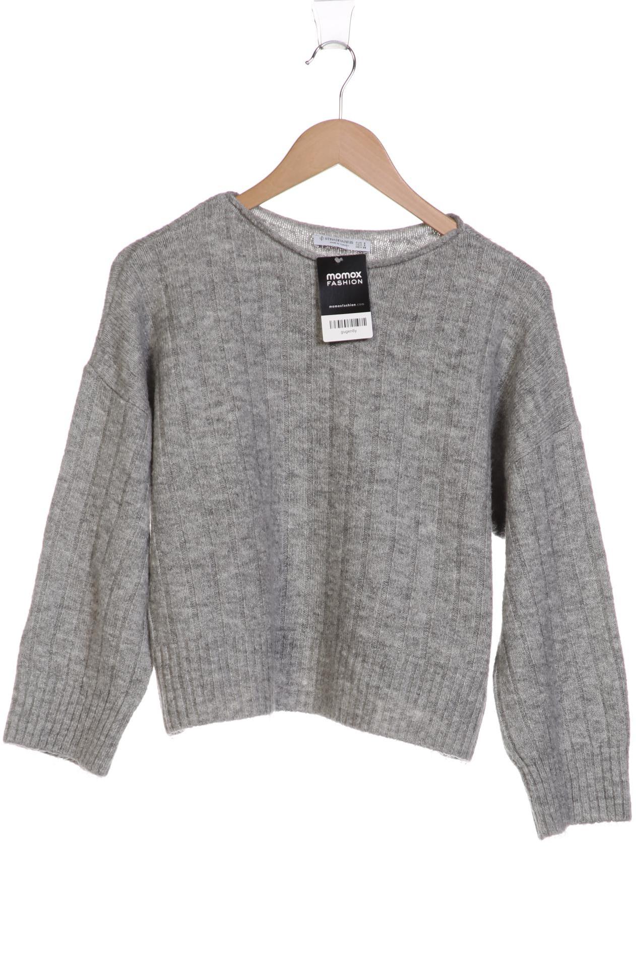 

Stradivarius Damen Pullover, grau, Gr. 36
