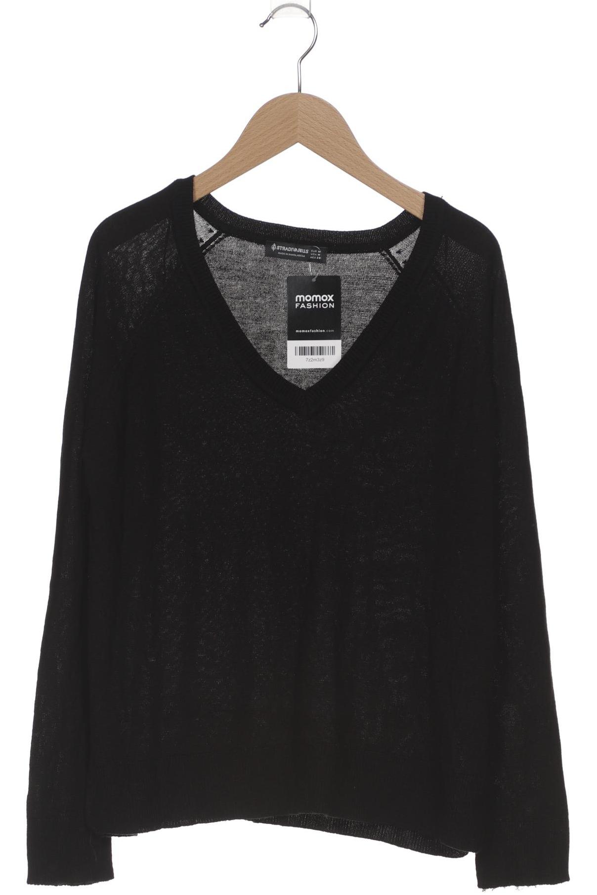 

Stradivarius Damen Pullover, schwarz, Gr. 38
