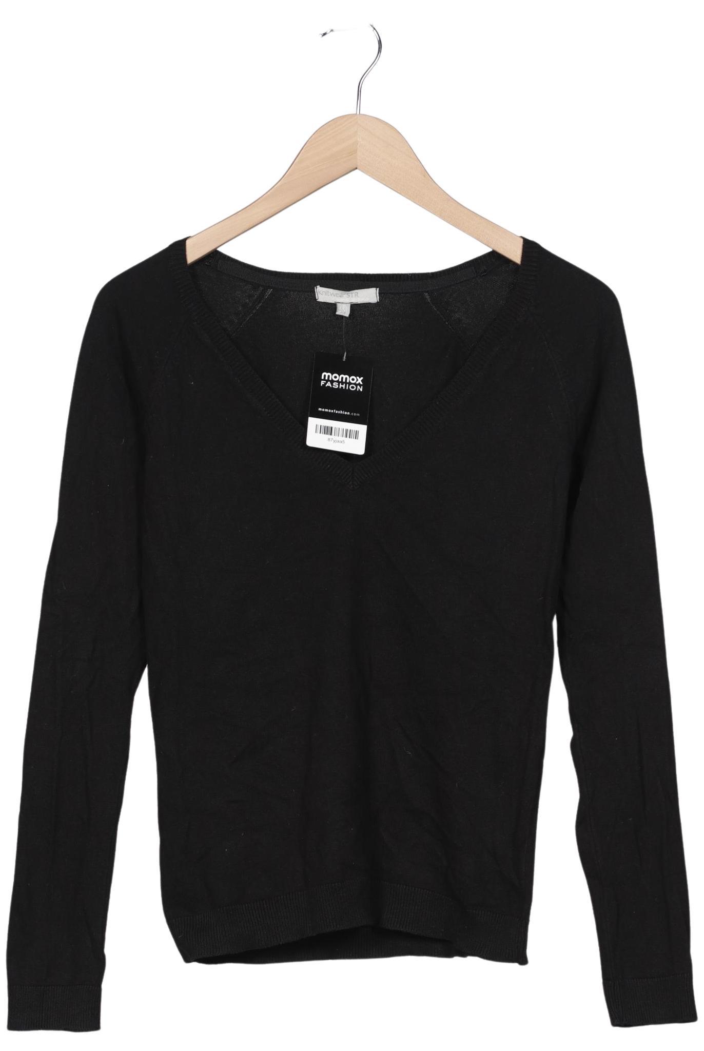 

Stradivarius Damen Pullover, schwarz, Gr. 38