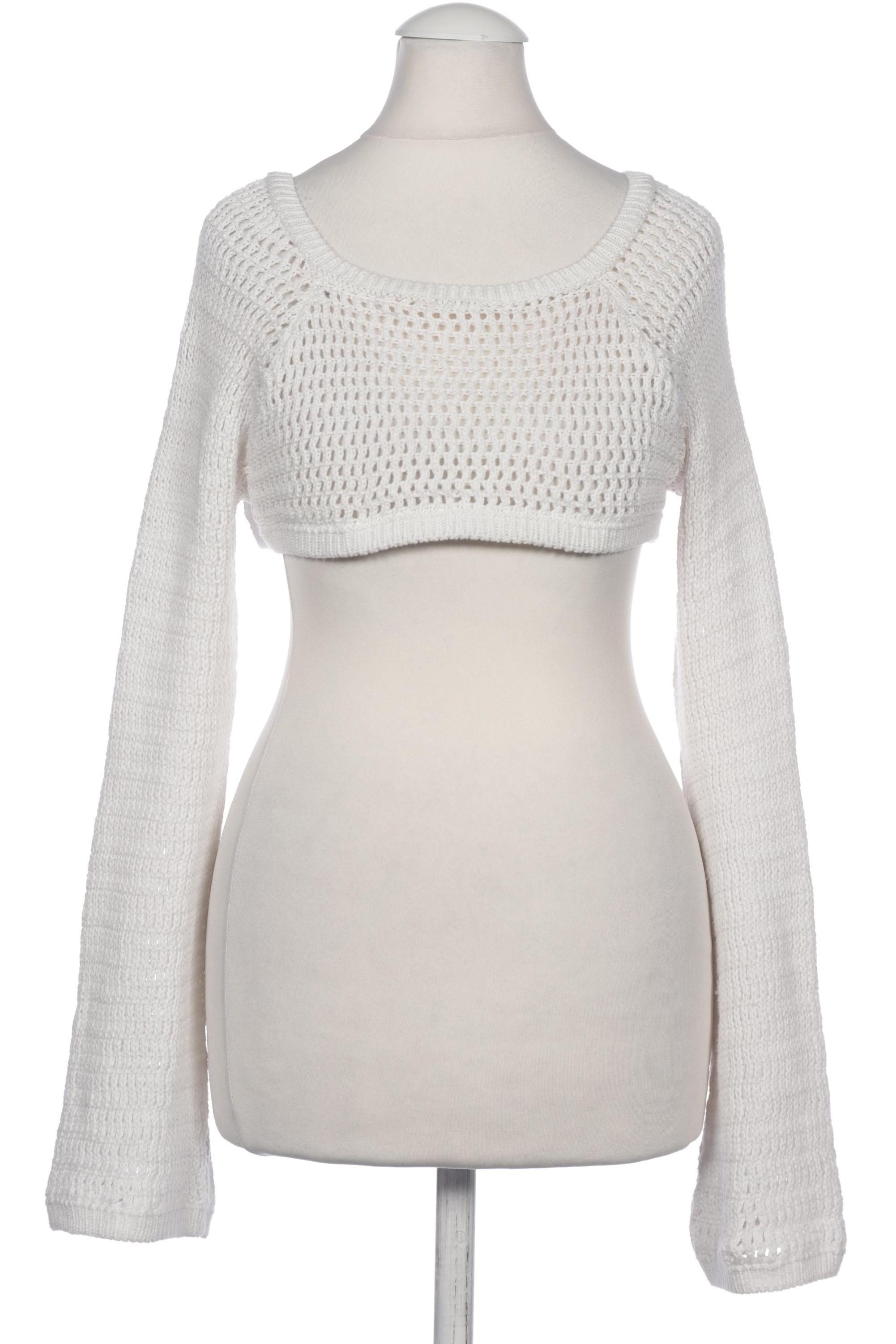 

Stradivarius Damen Pullover, weiß, Gr. 36