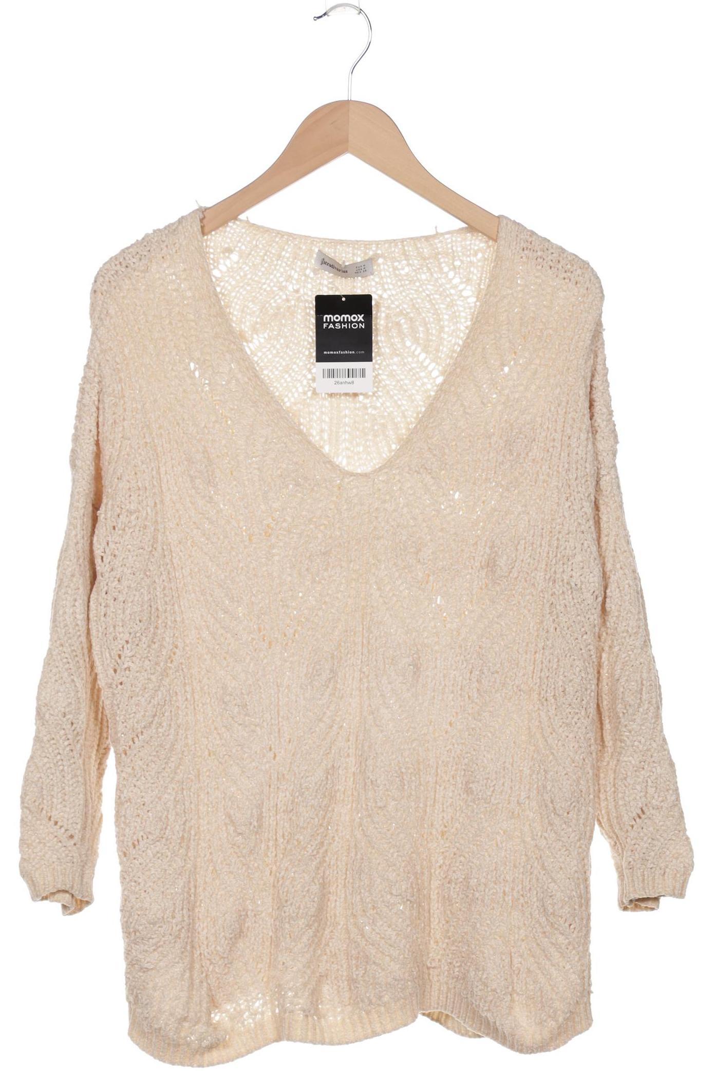 

Stradivarius Damen Pullover, cremeweiß, Gr. 38