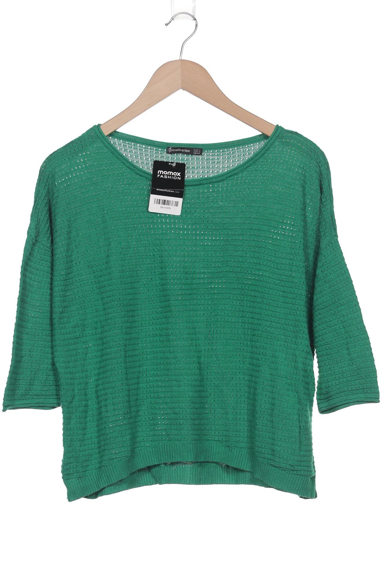 

Stradivarius Damen Pullover, grün, Gr. 36