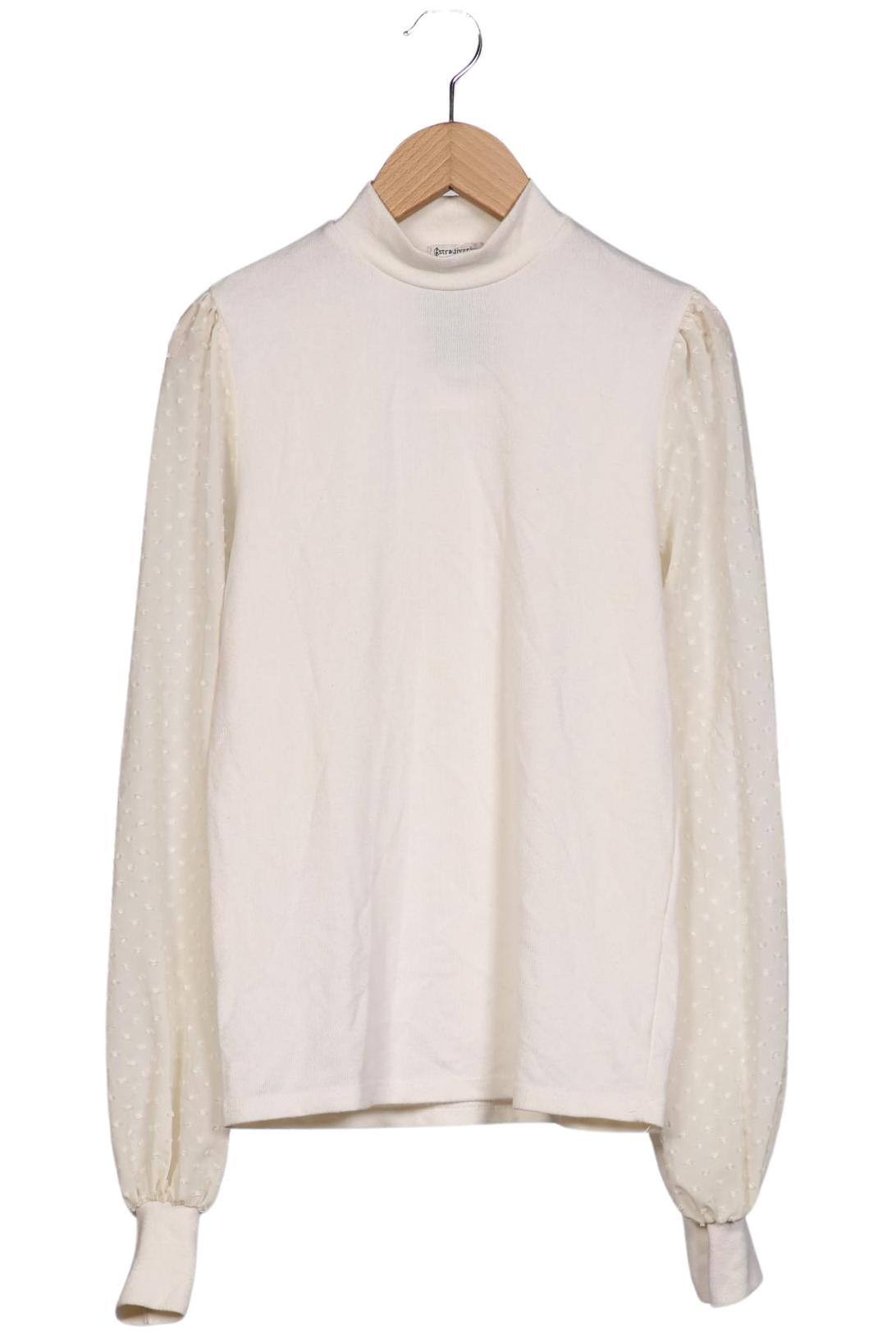 

Stradivarius Damen Pullover, cremeweiß, Gr. 36