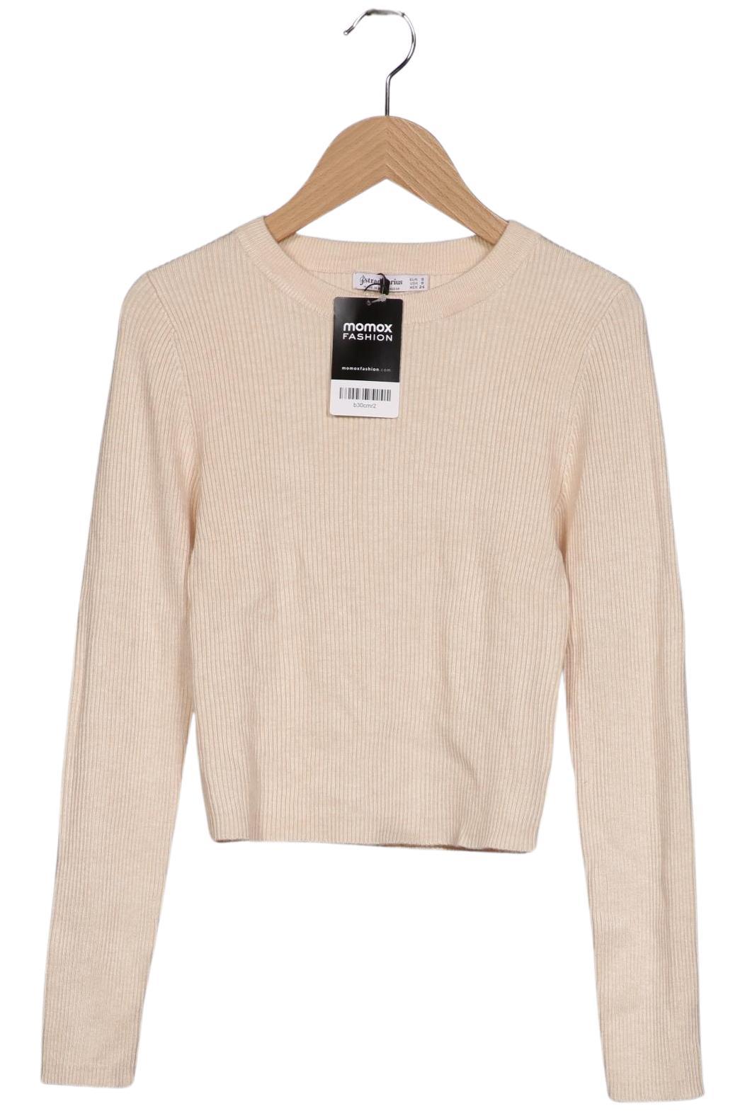 

Stradivarius Damen Pullover, beige, Gr. 36