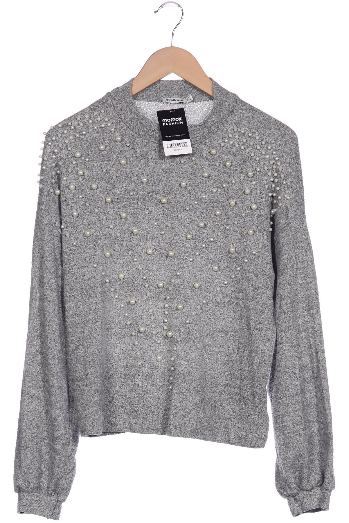 

Stradivarius Damen Pullover, grau, Gr. 42