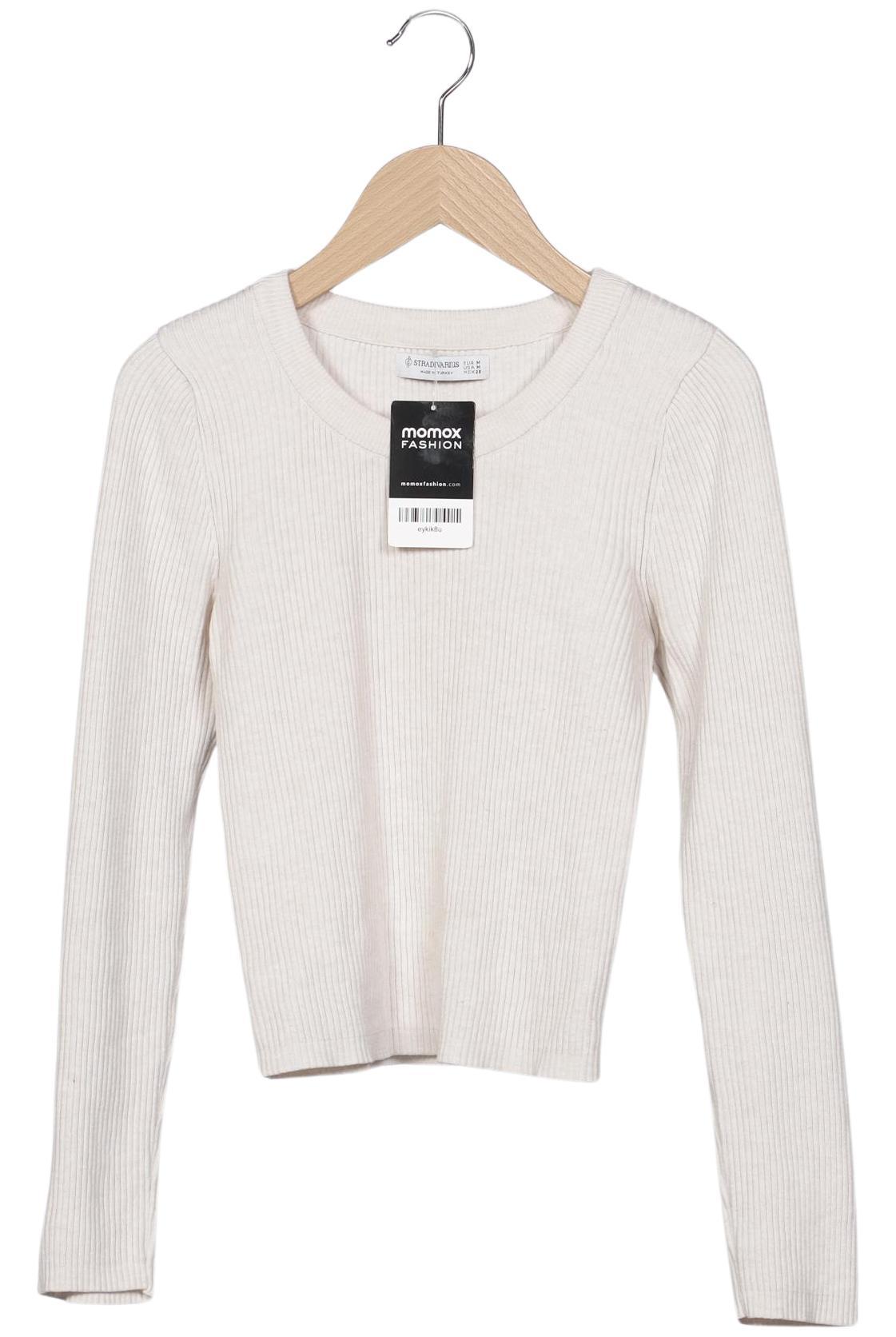 

Stradivarius Damen Pullover, cremeweiß, Gr. 38