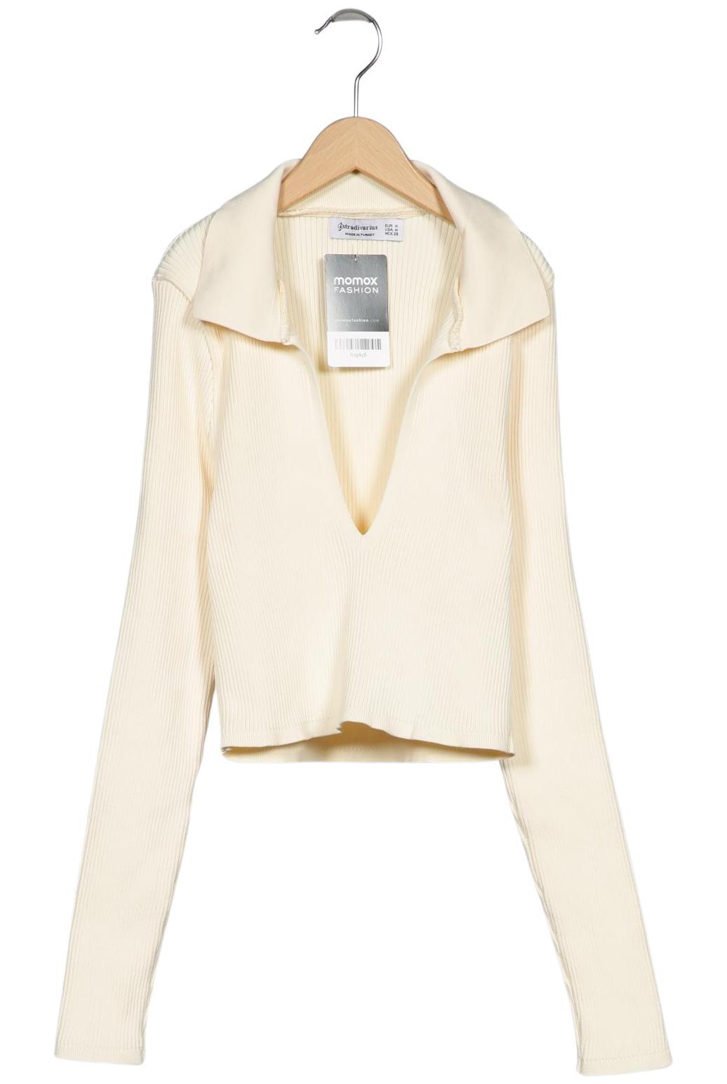 

Stradivarius Damen Pullover, cremeweiß, Gr. 38