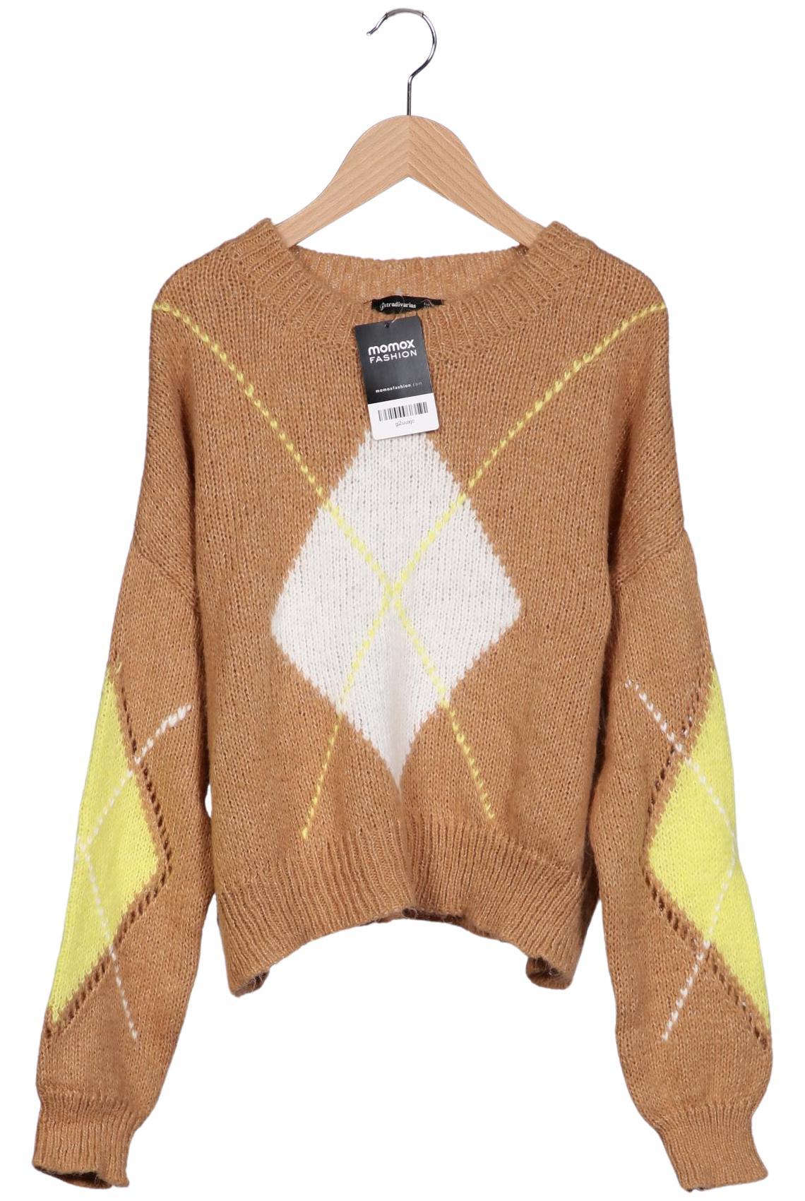 

Stradivarius Damen Pullover, beige, Gr. 38