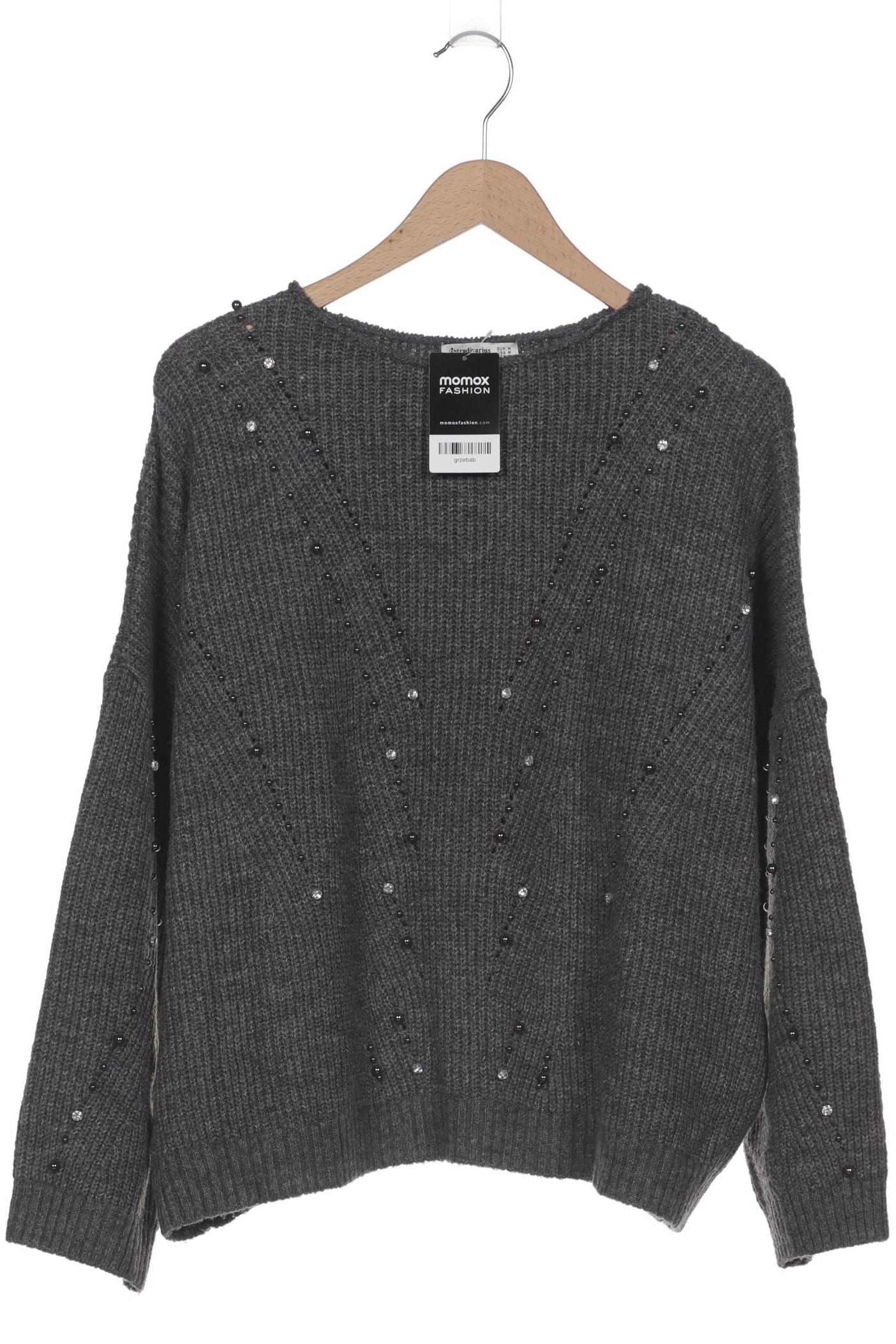 

Stradivarius Damen Pullover, grau, Gr. 38