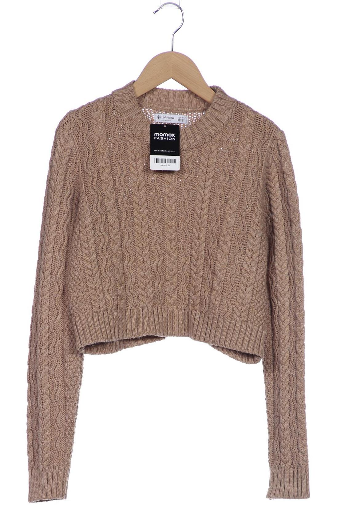 

Stradivarius Damen Pullover, beige, Gr. 34