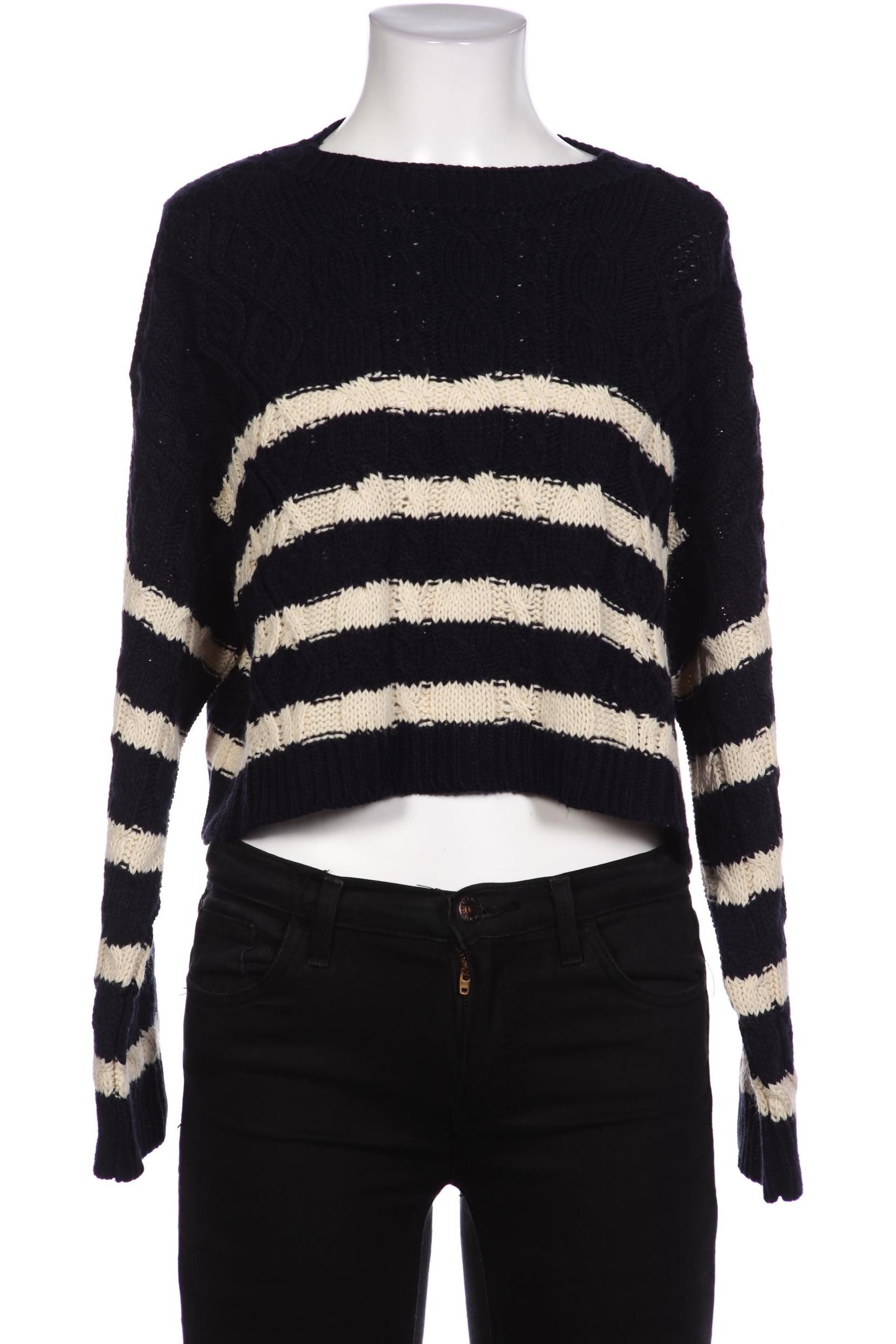 

Stradivarius Damen Pullover, marineblau, Gr. 34