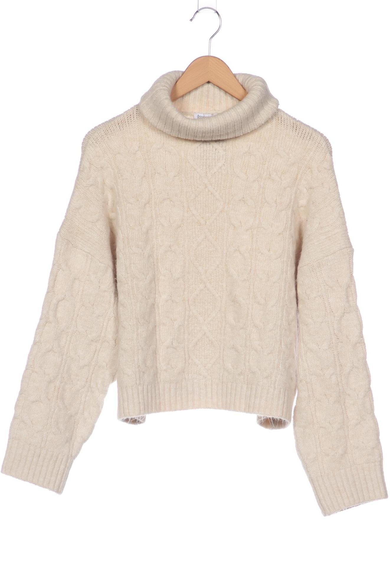 

Stradivarius Damen Pullover, beige, Gr. 38