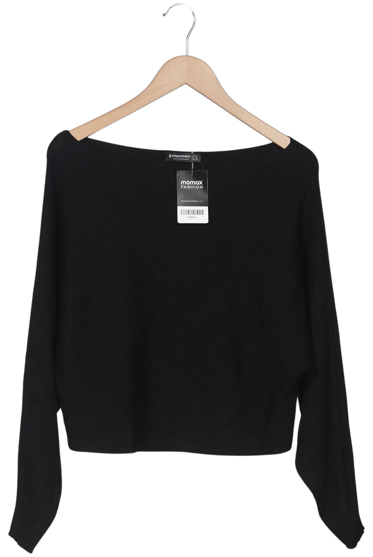 

Stradivarius Damen Pullover, schwarz, Gr. 38