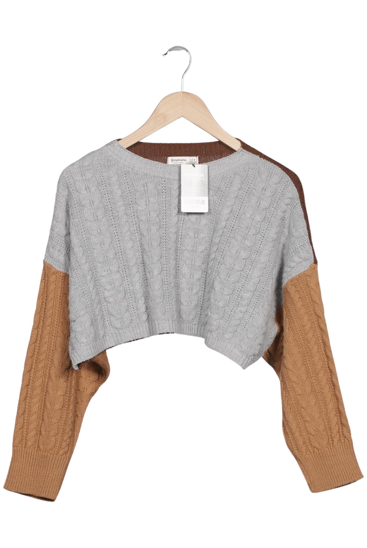 

Stradivarius Damen Pullover, grau, Gr. 38
