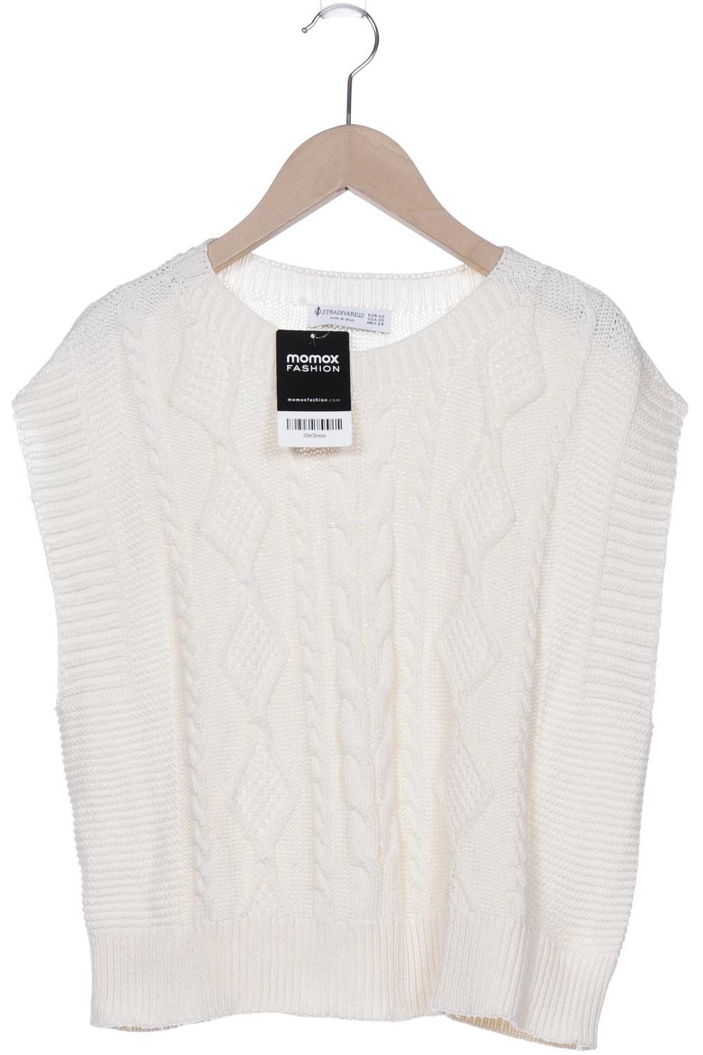 

Stradivarius Damen Pullover, cremeweiß, Gr. 34