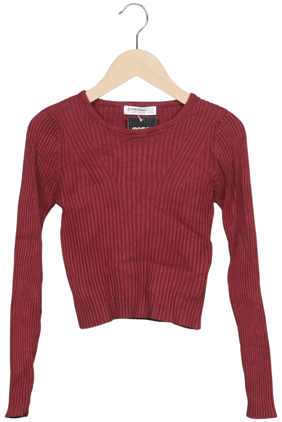 

Stradivarius Damen Pullover, rot, Gr. 34